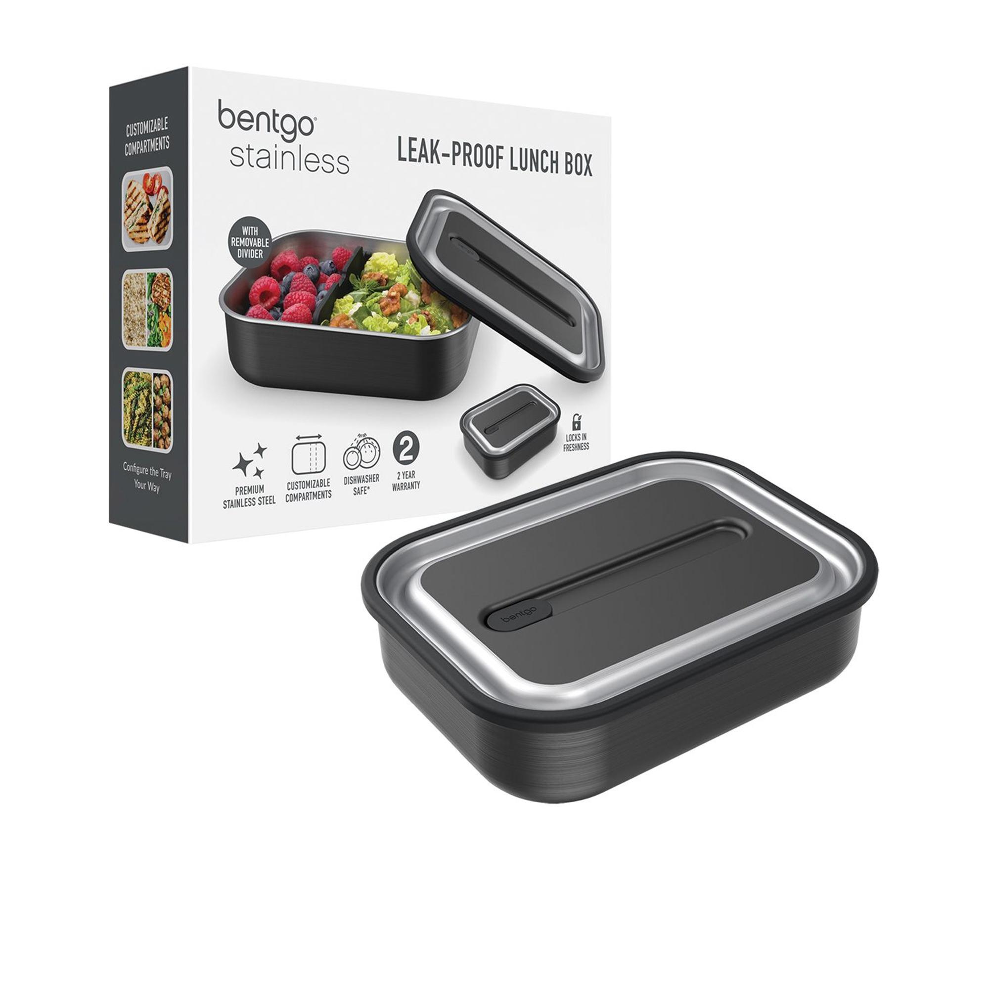 Bentgo Stainless Steel Leak Proof Lunch Box 1.2L Carbon Black Image 5