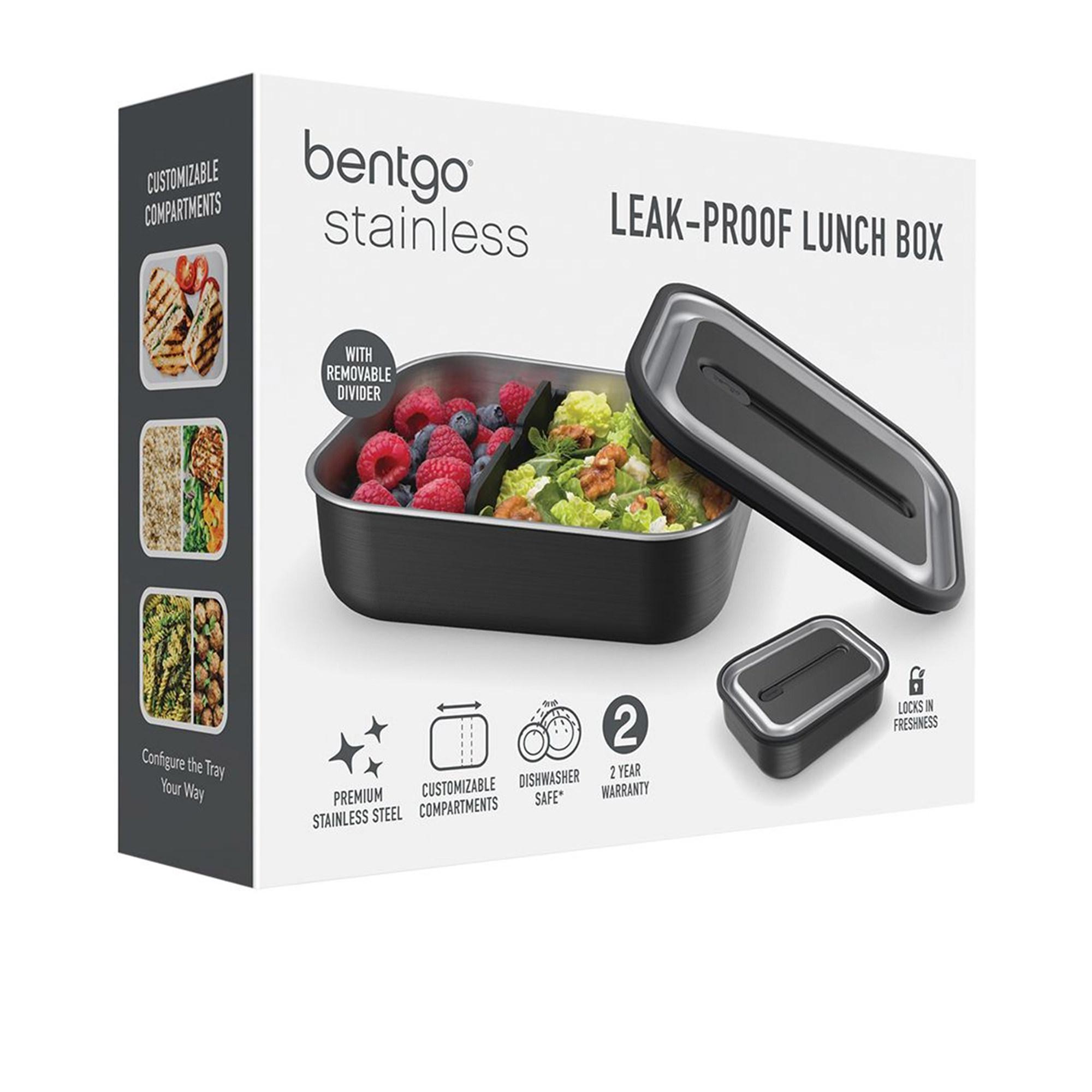 Bentgo Stainless Steel Leak Proof Lunch Box 1.2L Carbon Black Image 6