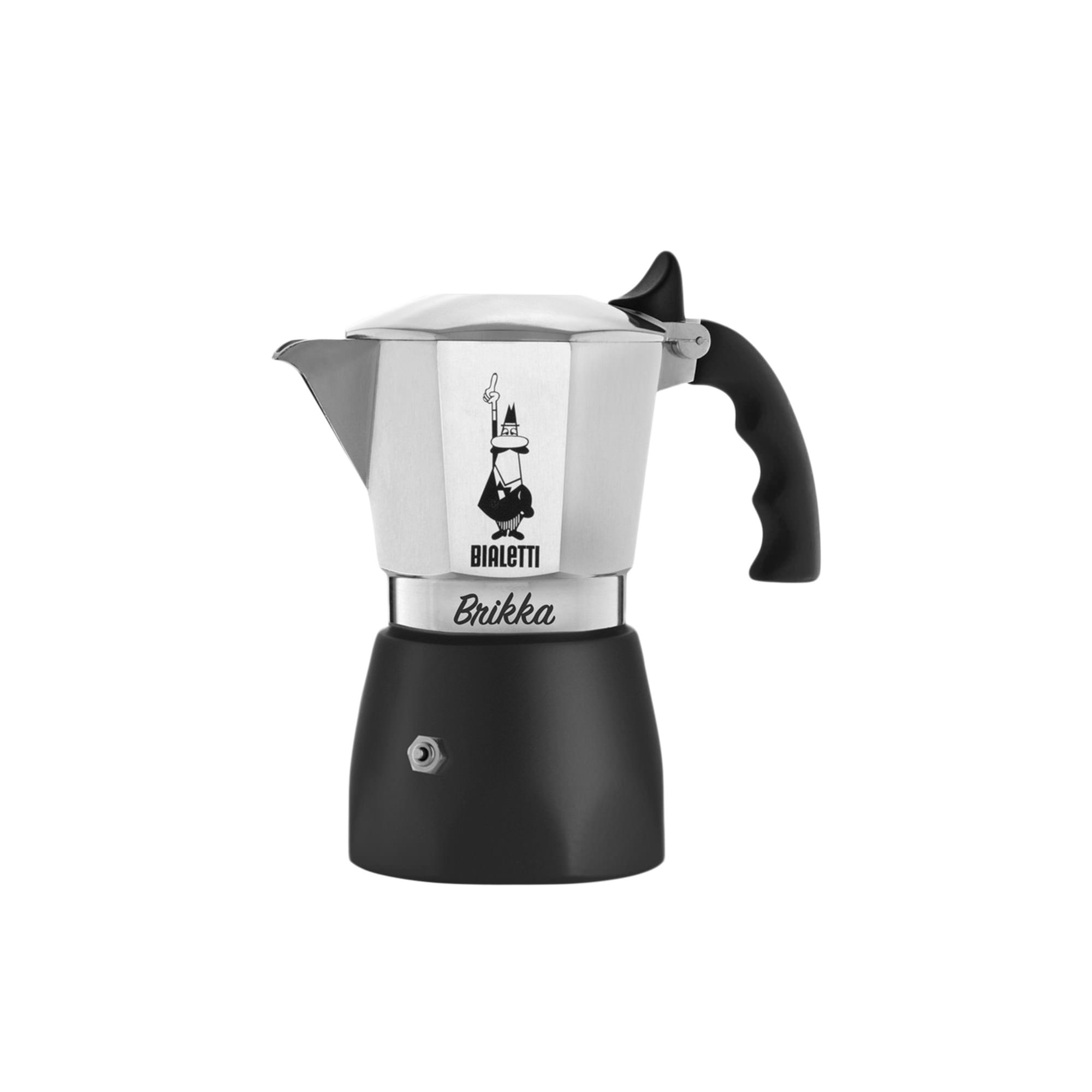 Bialetti Brikka Espresso Maker 2 Cup Silver Image 1