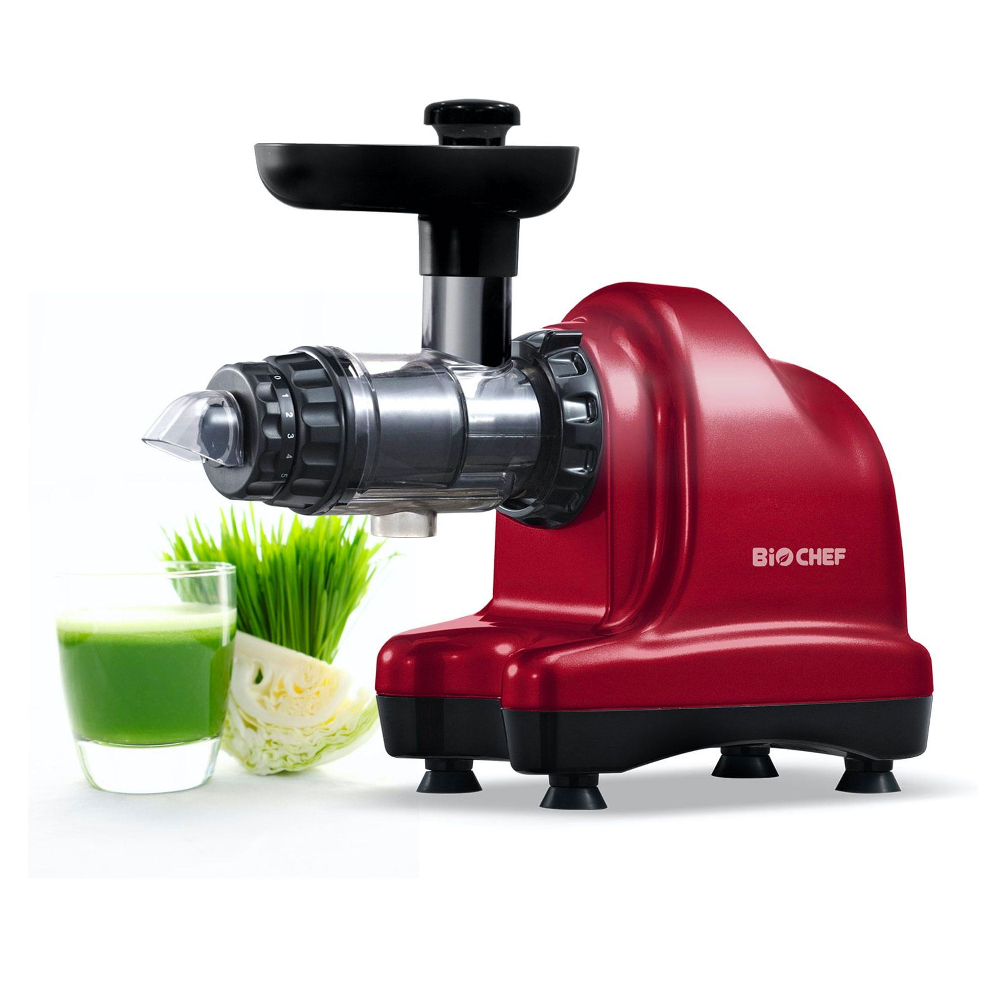 BioChef Axis Cold Press Juicer Red Image 2