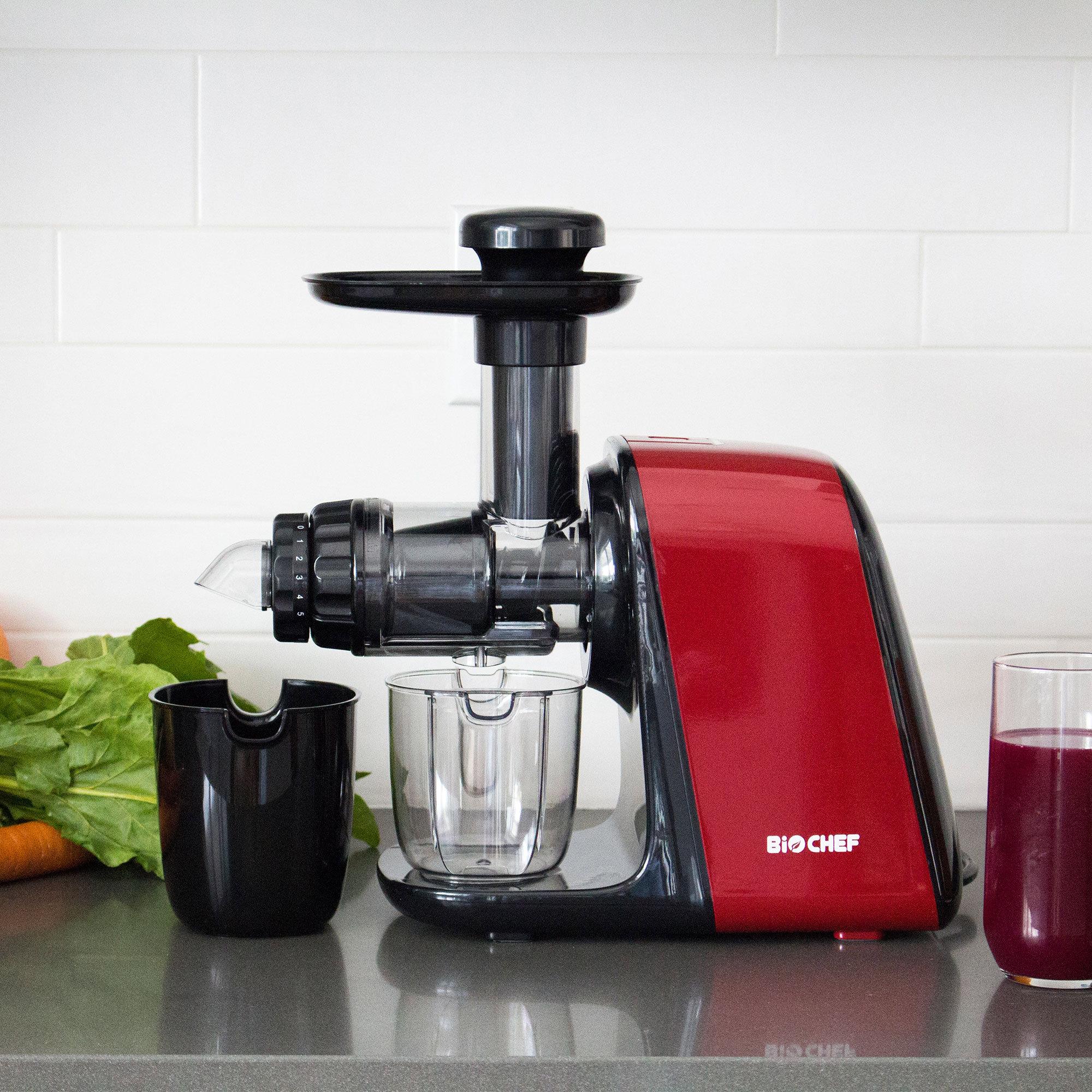 BioChef Axis Compact Cold Press Juicer Red Image 4