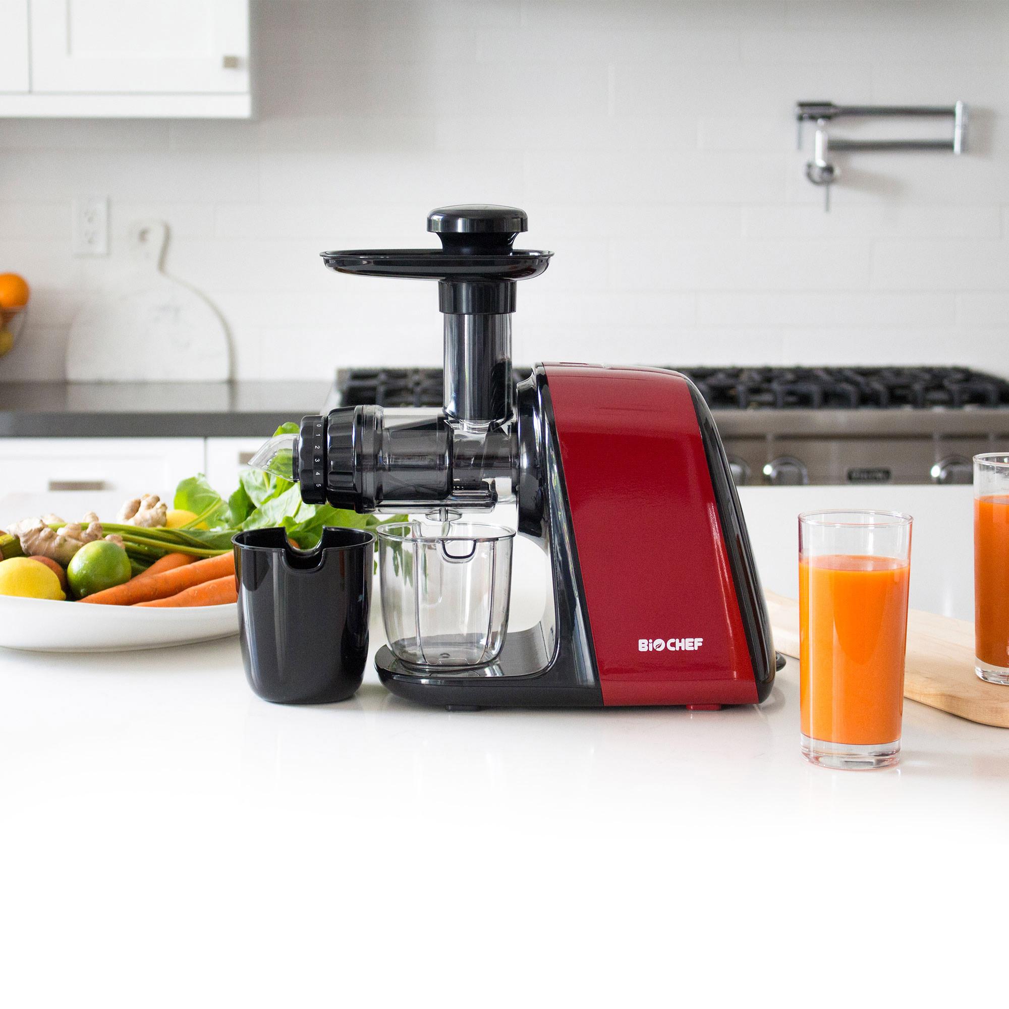 BioChef Axis Compact Cold Press Juicer Red Image 5