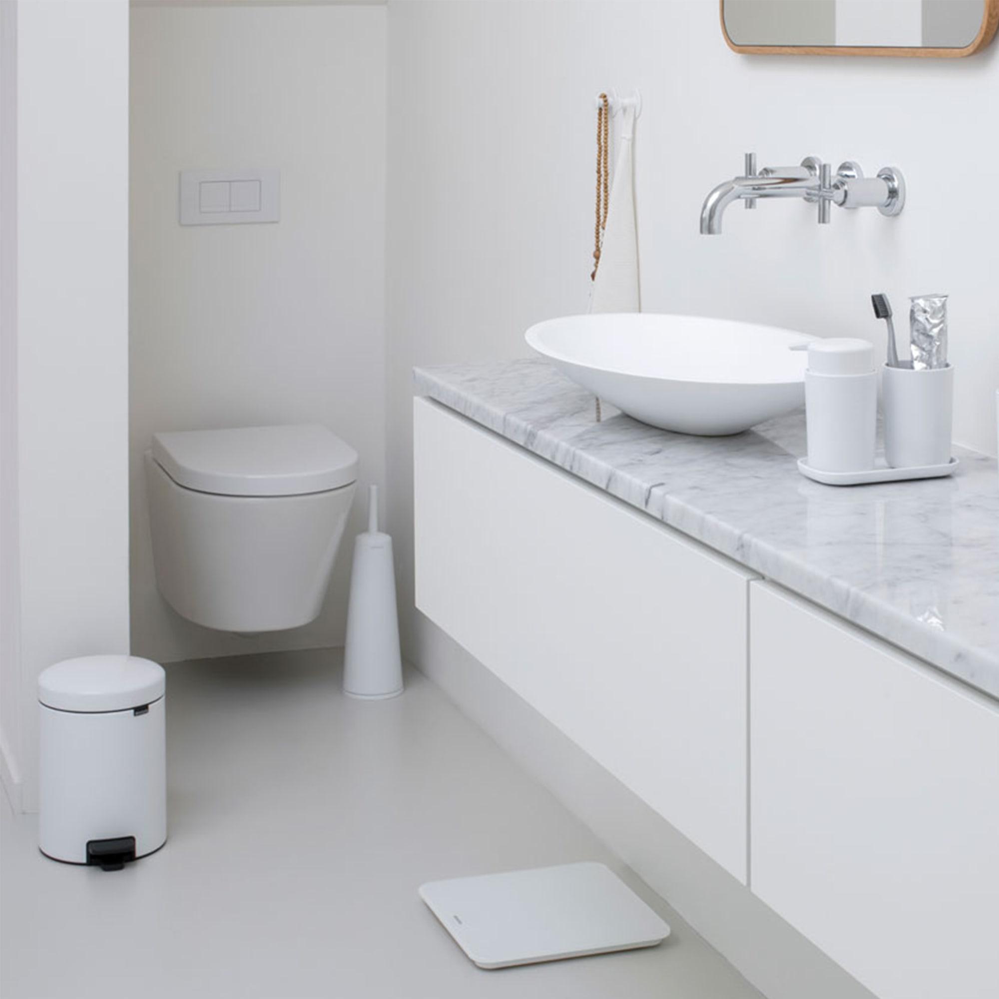 Brabantia Toilet Brush and Holder White Image 5