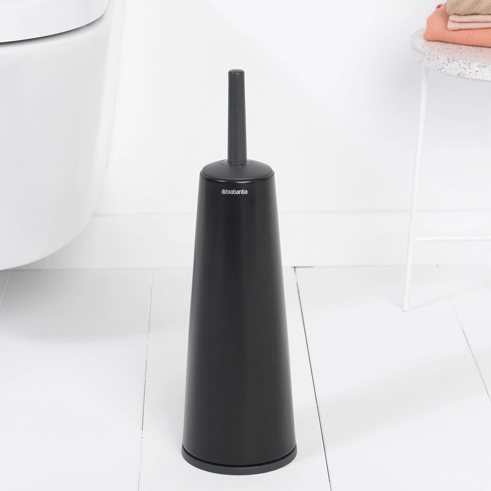 Brabantia Toilet Brush and Holder Matte Black Image 2