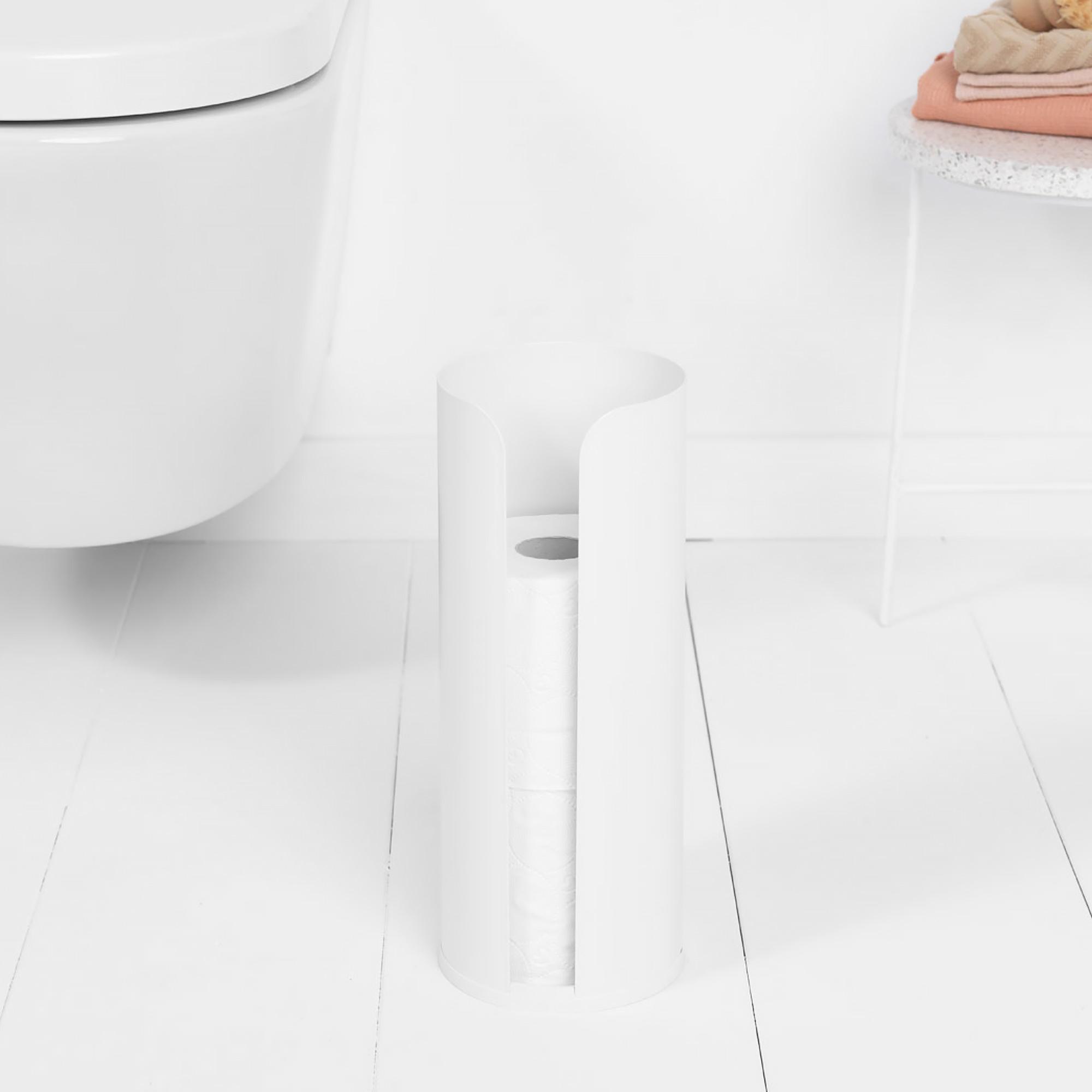 Brabantia Toilet Paper Roll Holder White Image 3