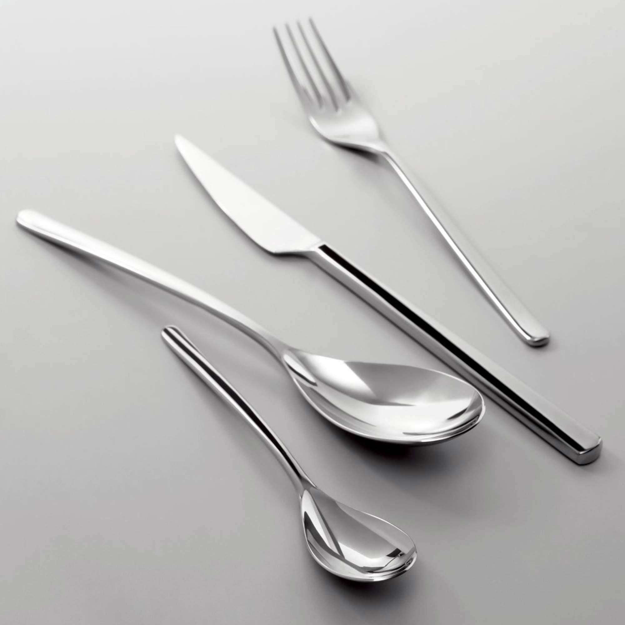 Bugatti Sintesi Cutlery Set 24pc Silver Image 2
