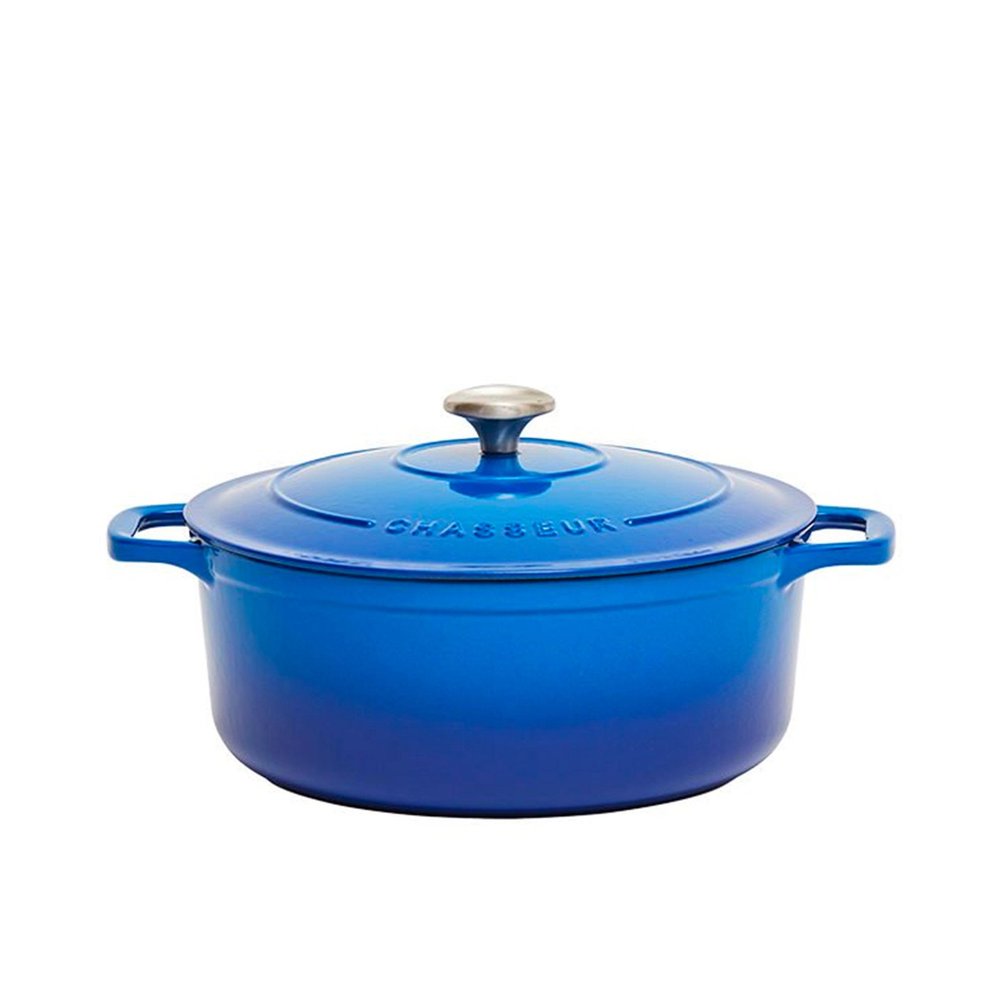 Chasseur Round French Oven 24cm - 4L Imperial Blue Image 1