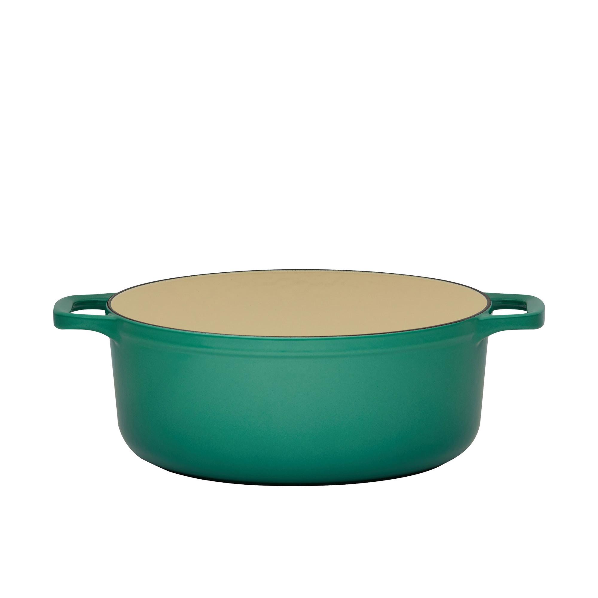 Chasseur Round French Oven 26cm - 5L Emerald Green Image 6