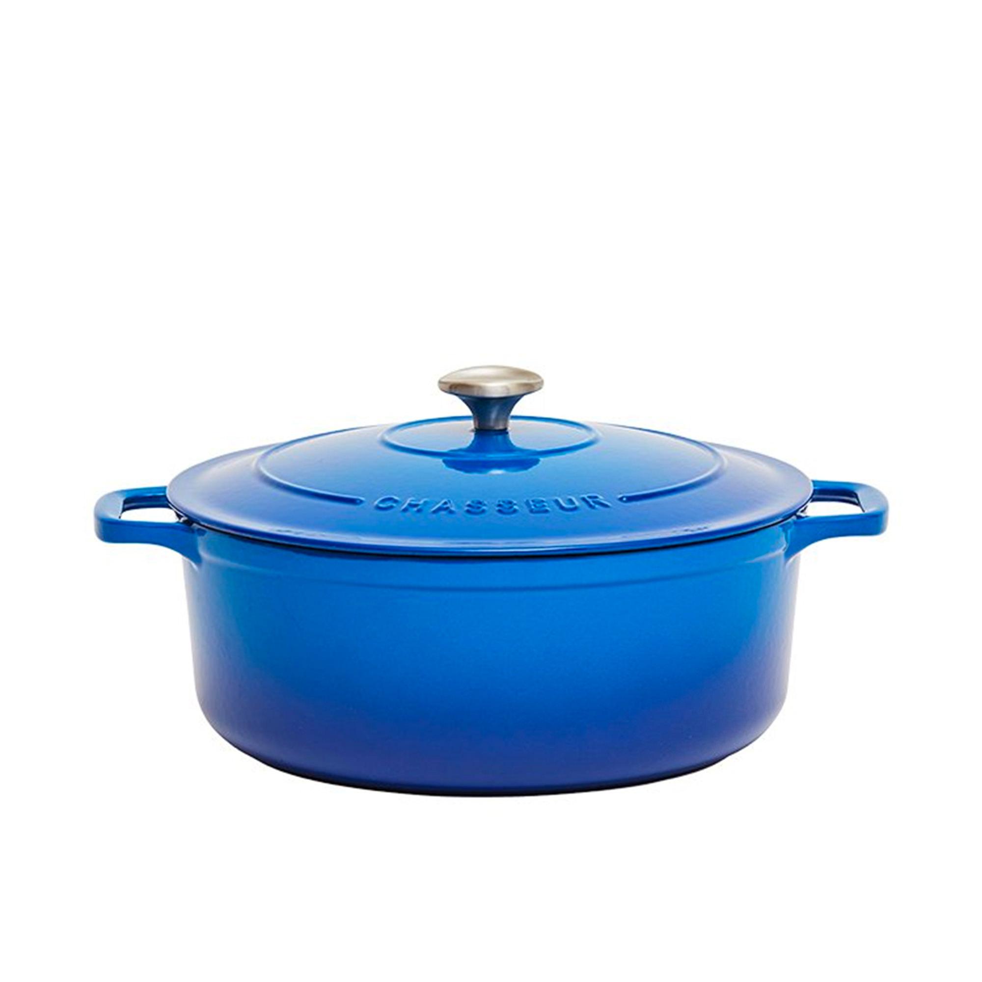 Chasseur Round French Oven 28cm - 6.1L Imperial Blue Image 1