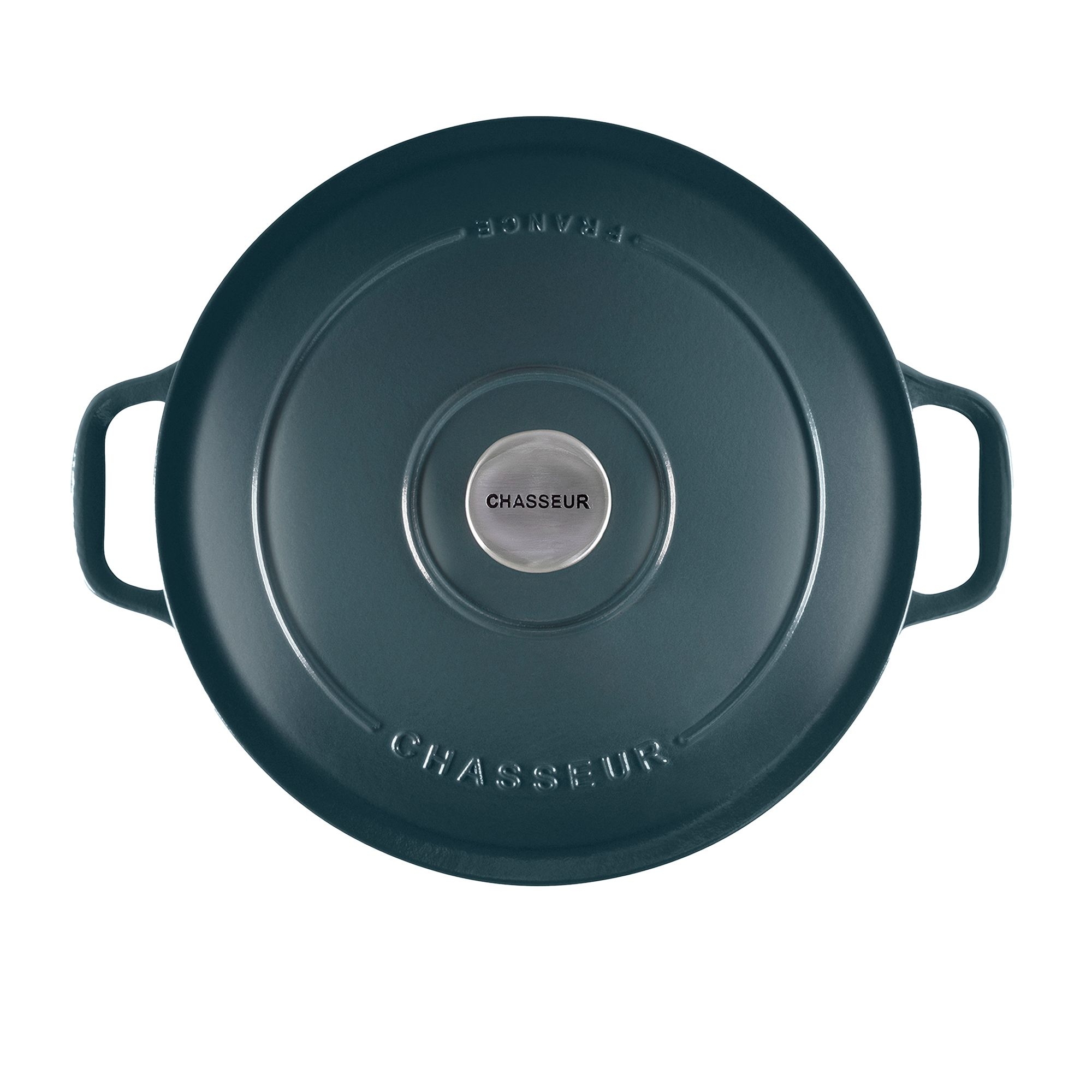 Chasseur Round French Oven 28cm - 6.1L Liquorice Blue Image 2