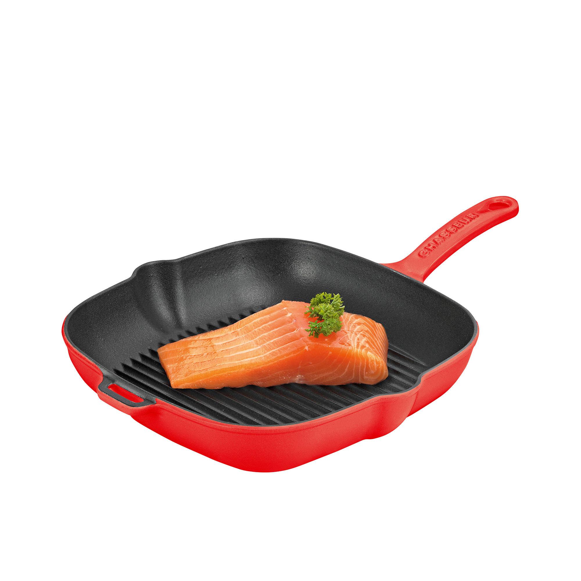 Chasseur Square Grill 25cm Chilli Red Image 4