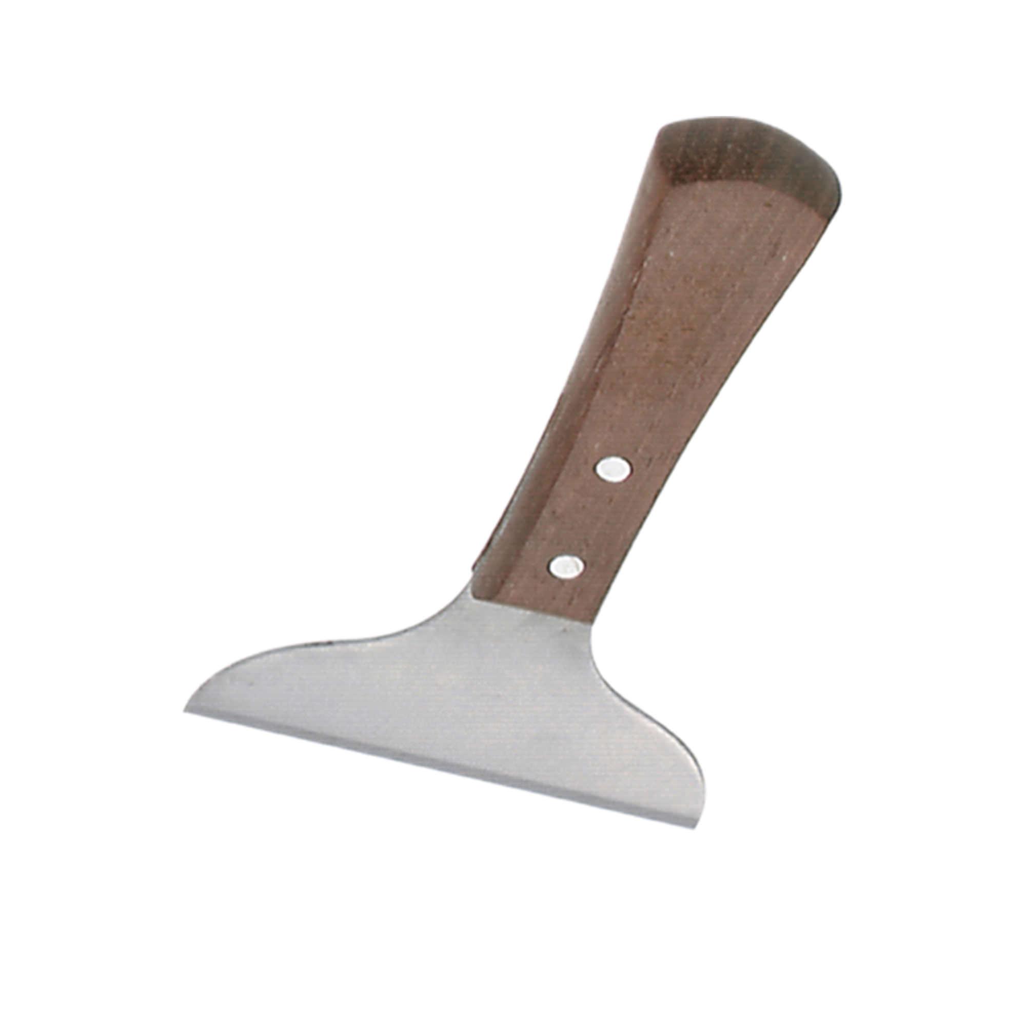 Chef Inox Grill Scraper with Wood Handle Image 1