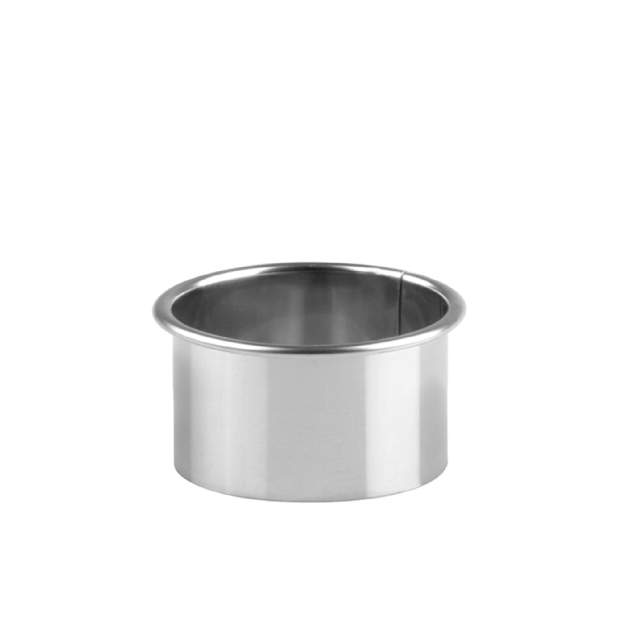 Chef Inox Stainless Steel Plain Biscuit Cutter 9cm Image 1