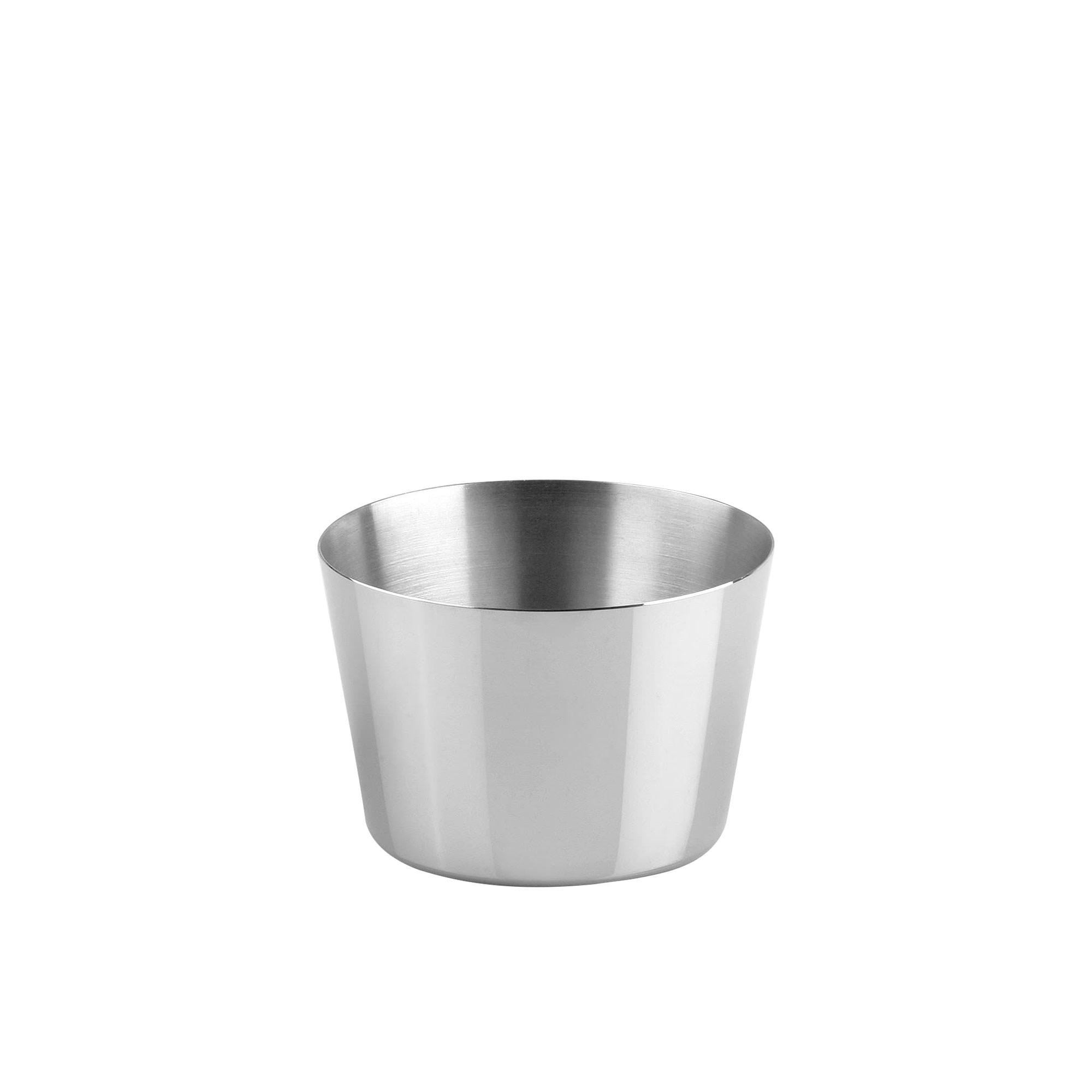 Chef Inox Stainless Steel Pudding Mould 7.5cm Image 1