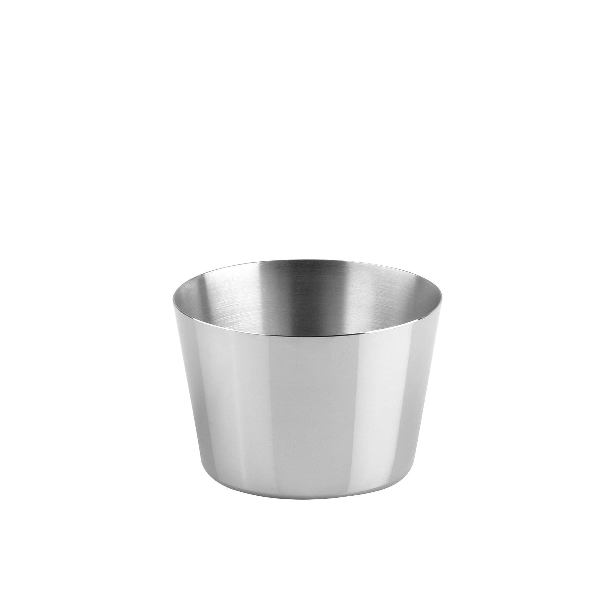 Chef Inox Stainless Steel Pudding Mould 8.5cm Image 1