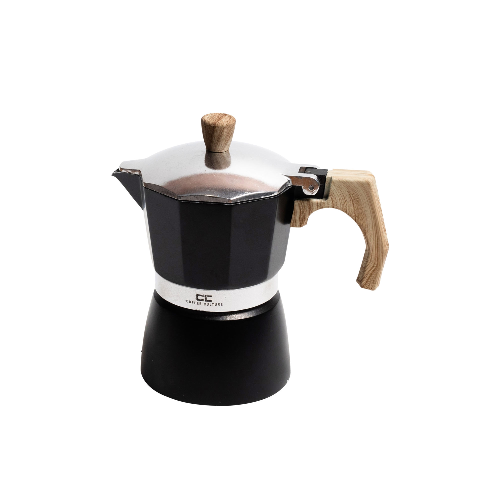 Coffee Culture Coffee Maker 3 Cup Black Image 1
