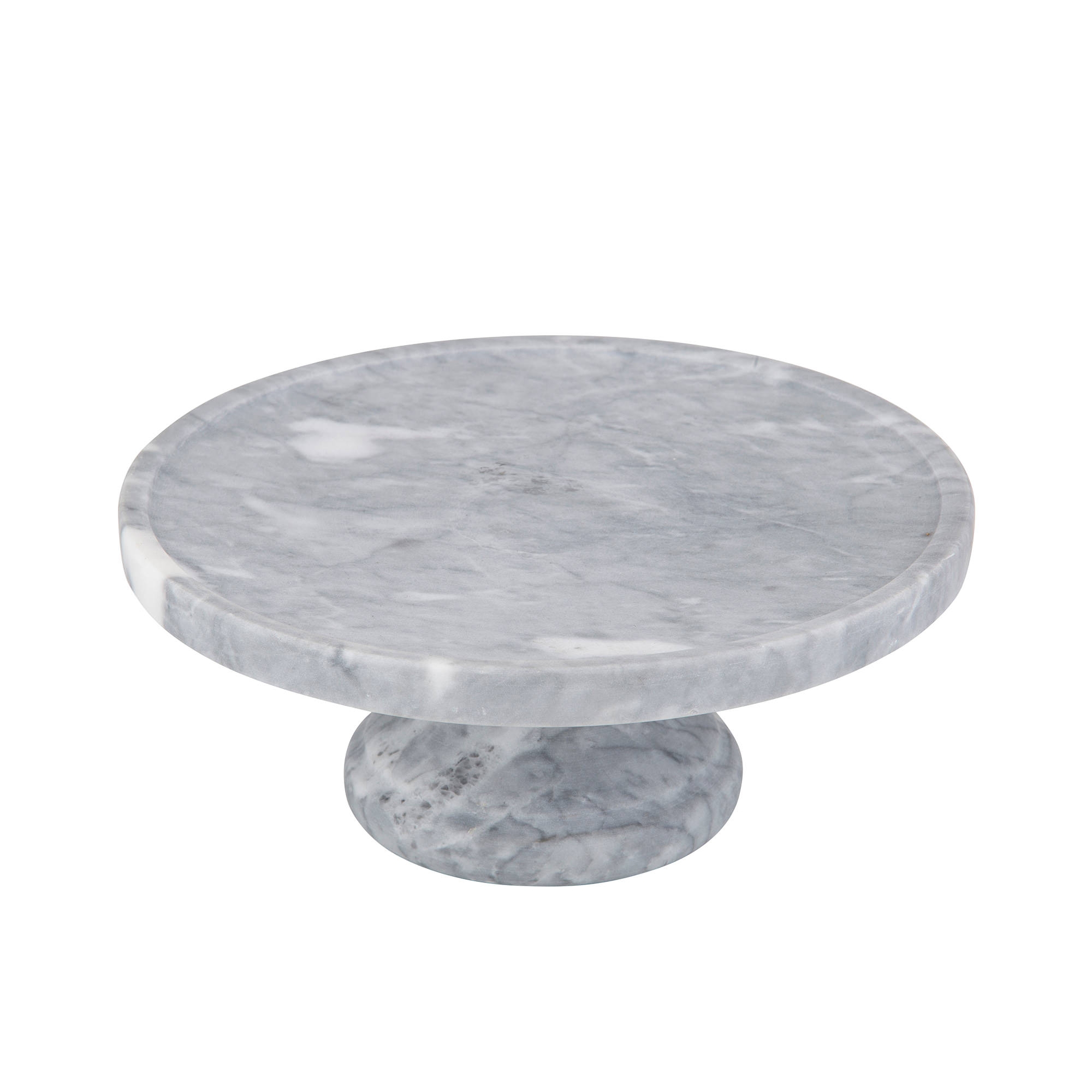 Davis & Waddell Nuvolo Marble Footed Cake Stand 25cm Image 1