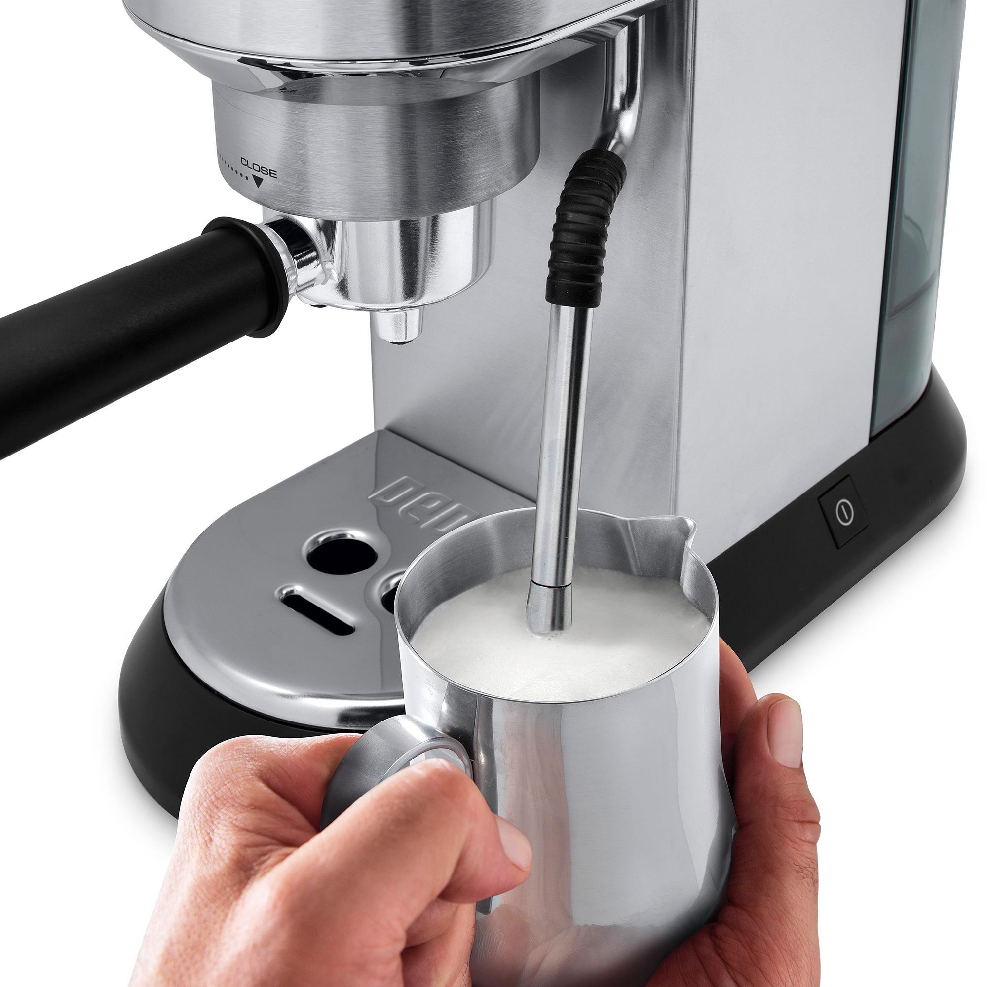 DeLonghi Dedica Arte EC885M Manual Pump Coffee Machine Metal Image 4