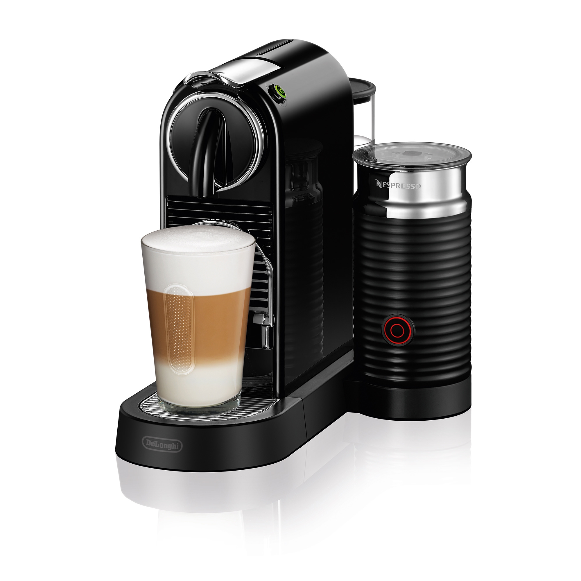 DeLonghi Nespresso Citiz EN267BAE Coffee Machine with Milk Frother Black Image 2