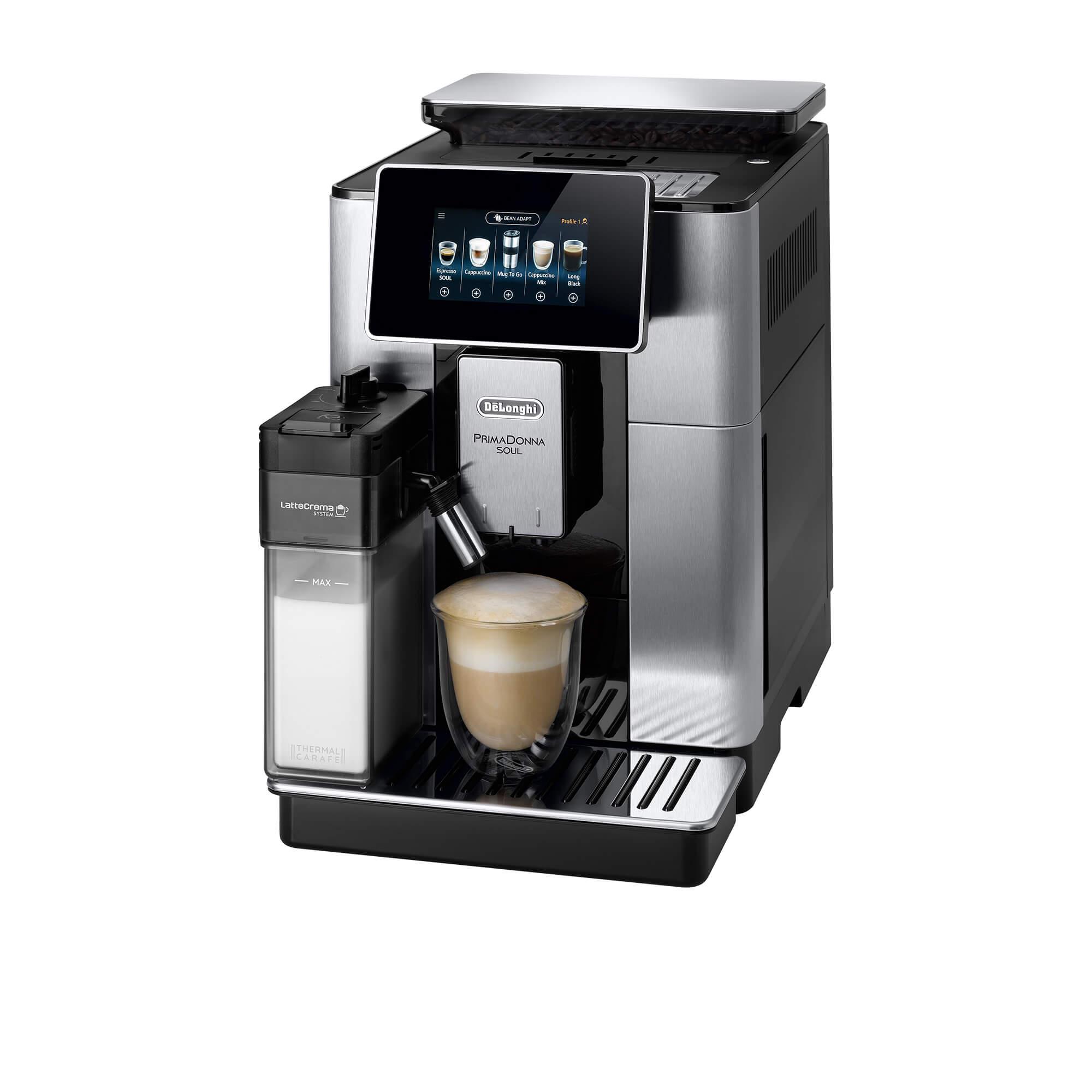 DeLonghi PrimaDonna Soul ECAM61075MB Fully Automatic Coffee Machine Black Image 6