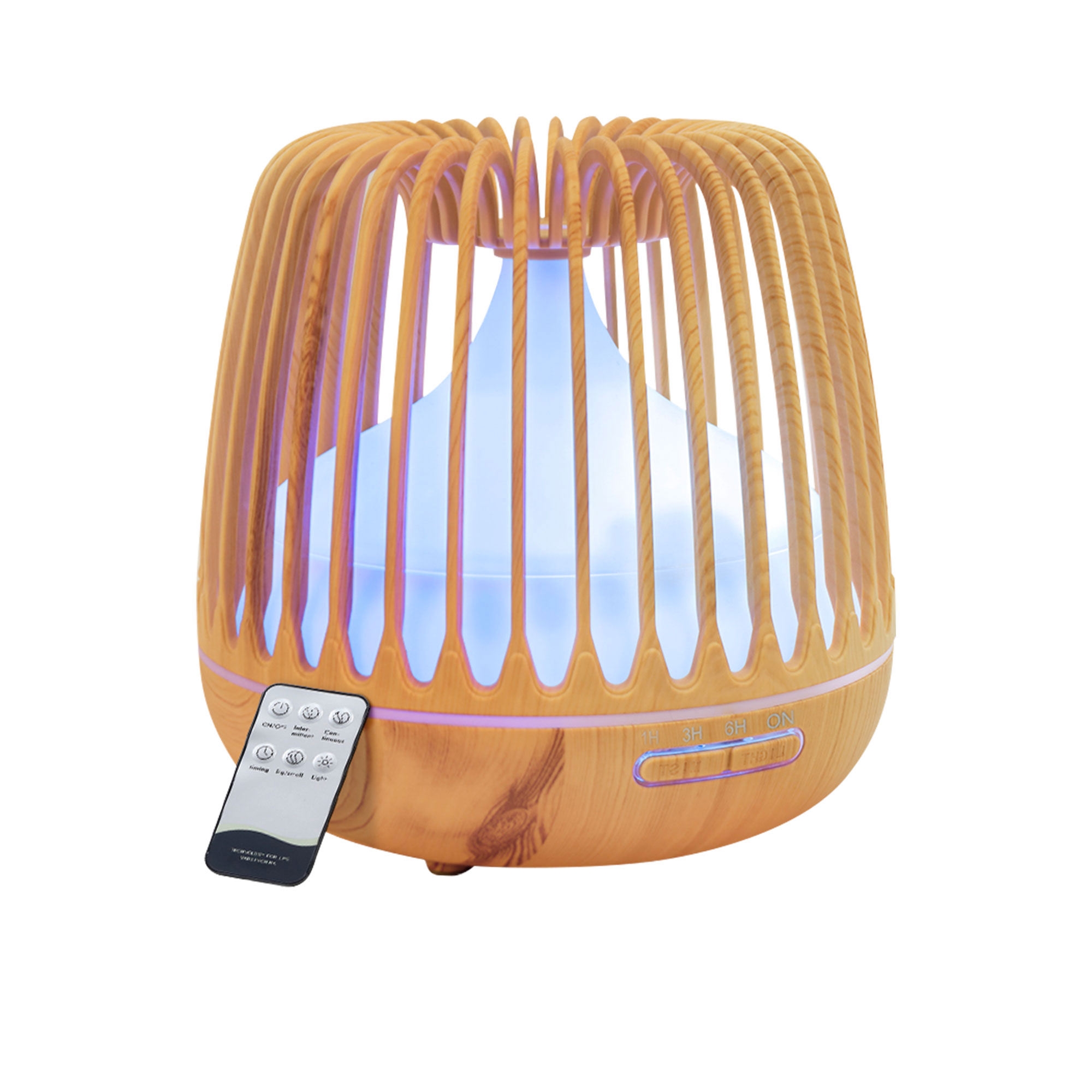 Devanti Aroma Diffuser with Remote 500ml Caged Image 1