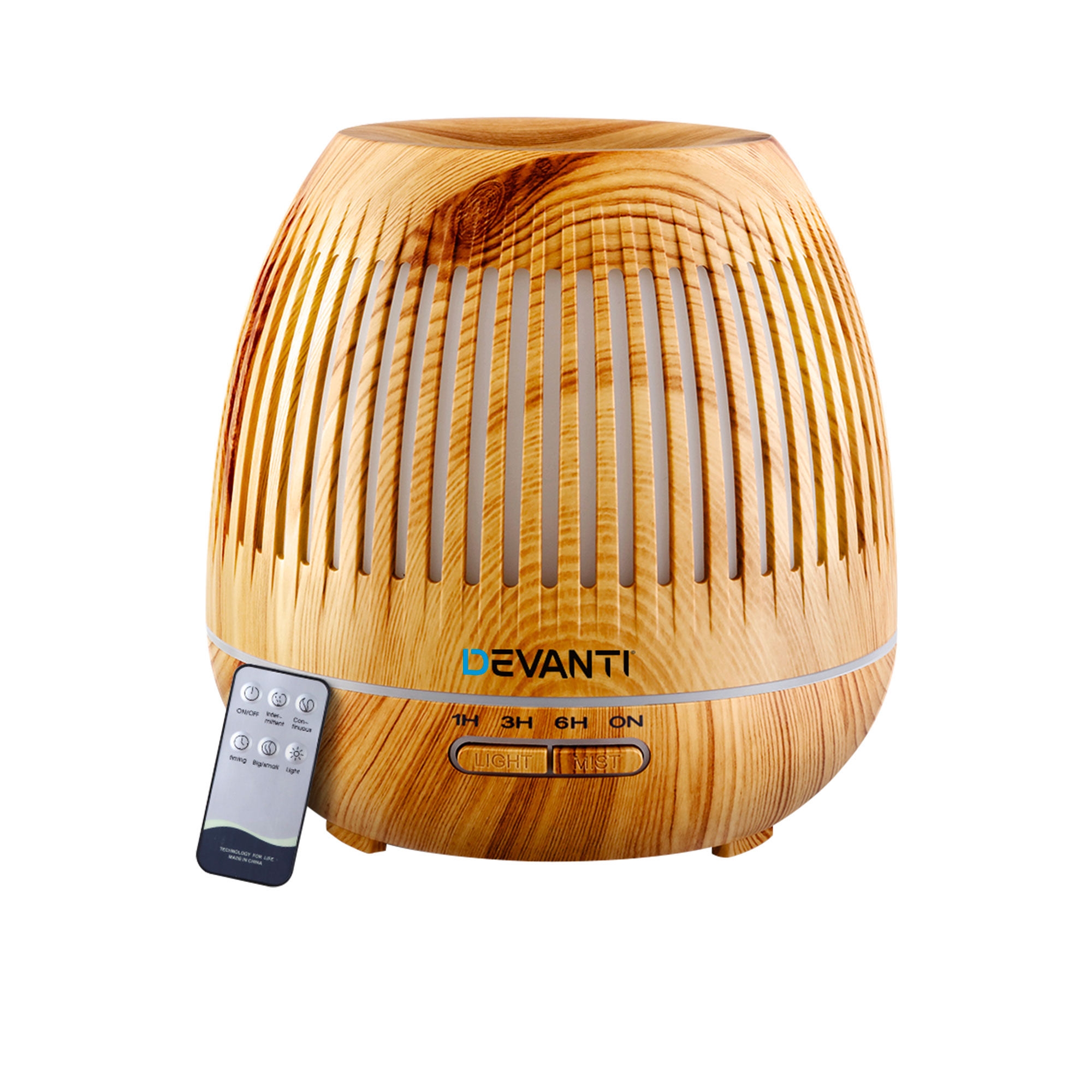 Devanti Aroma Diffuser with Remote 400ml Caged Image 1