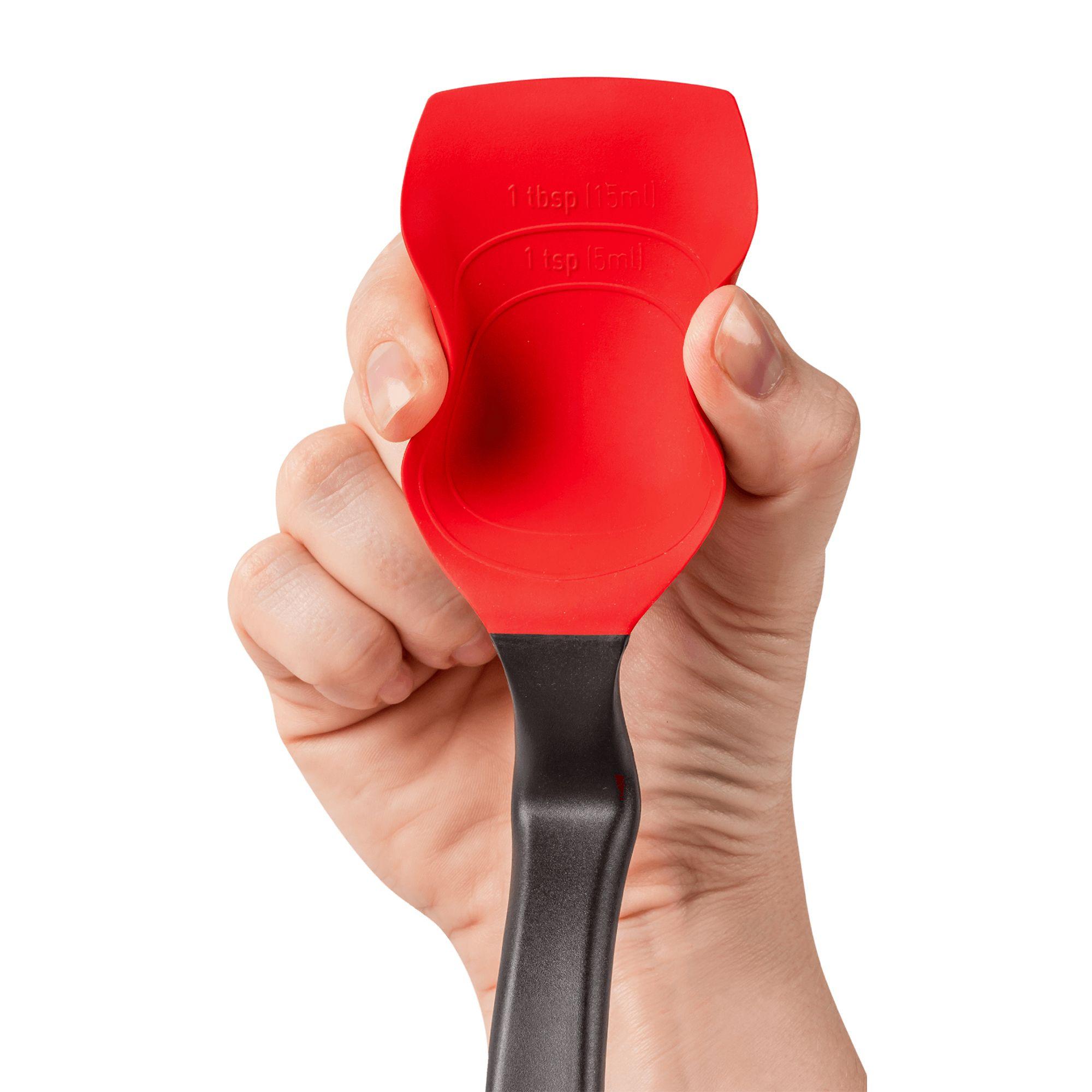 Dreamfarm Supoon Scraping Spoon Red Image 3