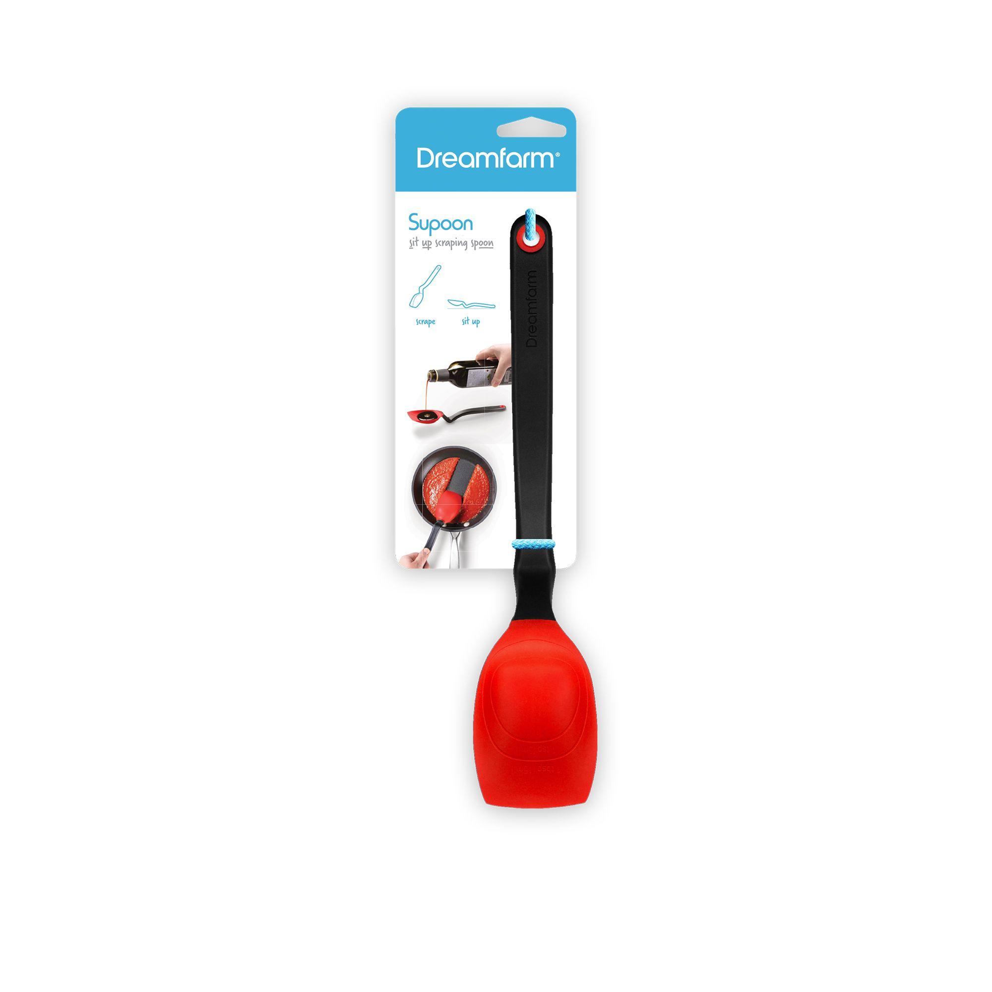 Dreamfarm Supoon Scraping Spoon Red Image 5