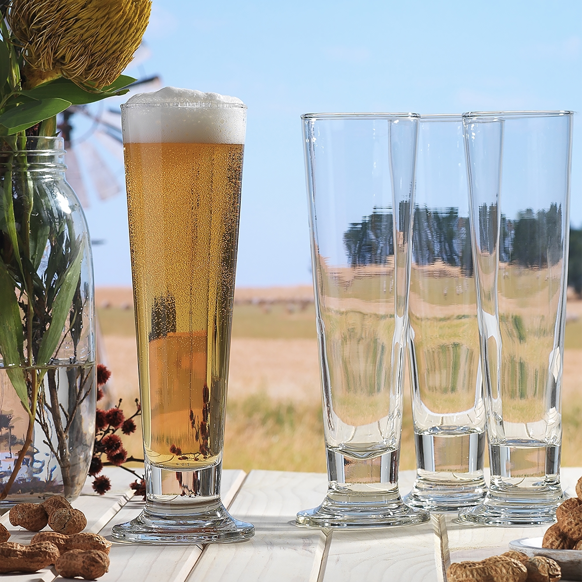 Ecology Classic Pilsner Glass 420ml Set of 4 Image 2