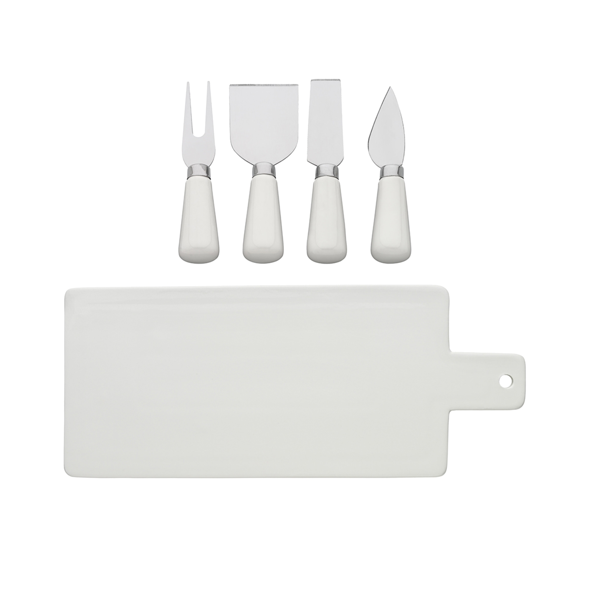 Ecology Origin Cheese Knife and Board Set 5pc Image 1
