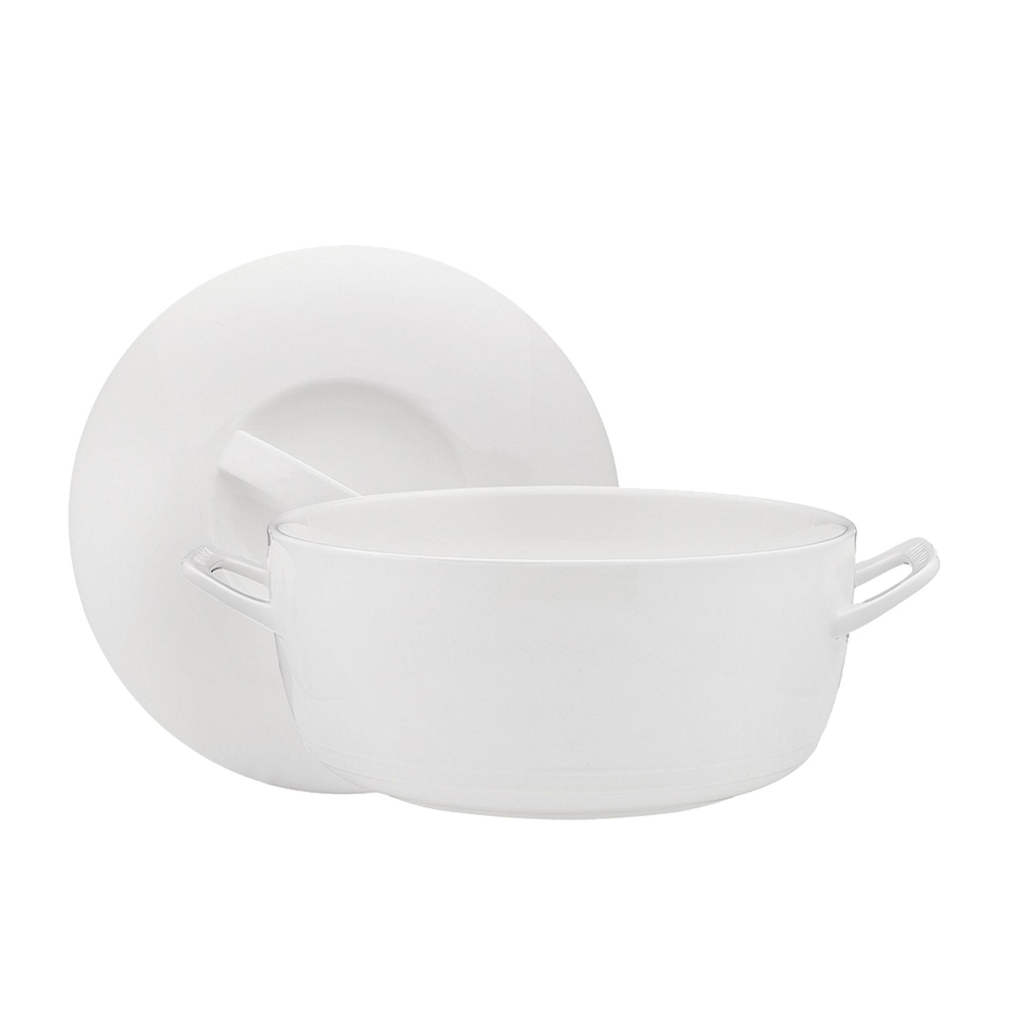 Ecology Signature Casserole with Lid 3.5L White Image 2