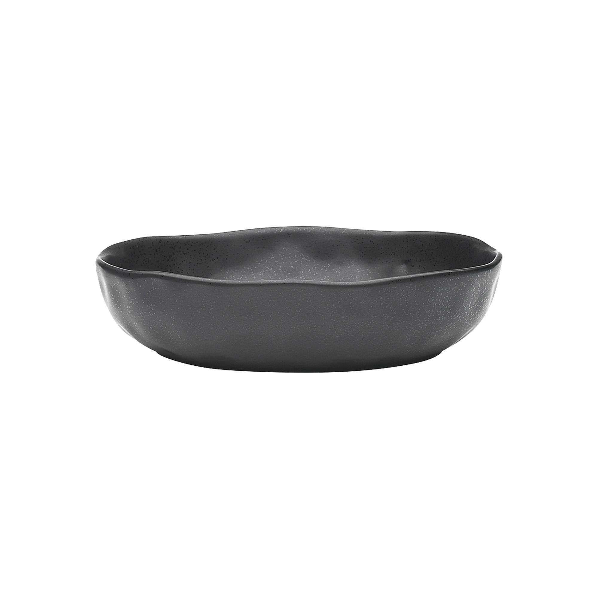 Ecology Speckle Dinner Bowl 22cm Ebony Image 1