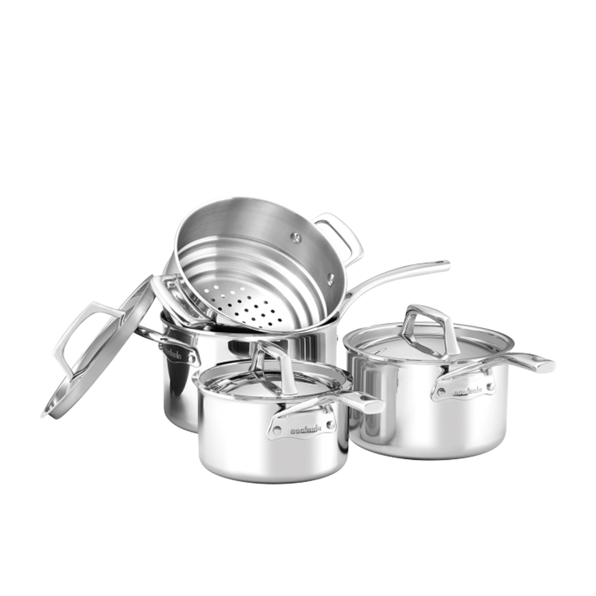 Essteele Per Sempre 4pc Stainless Steel Cookware Set Image 1