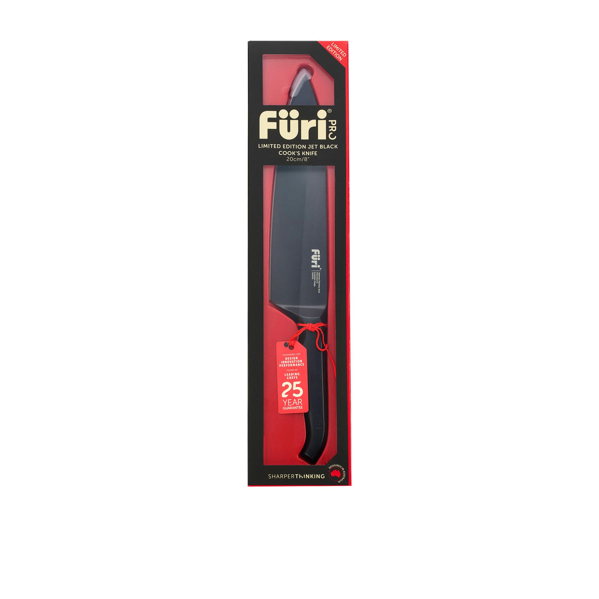 Furi Pro Cook's Knife 20cm Jet Black Image 4