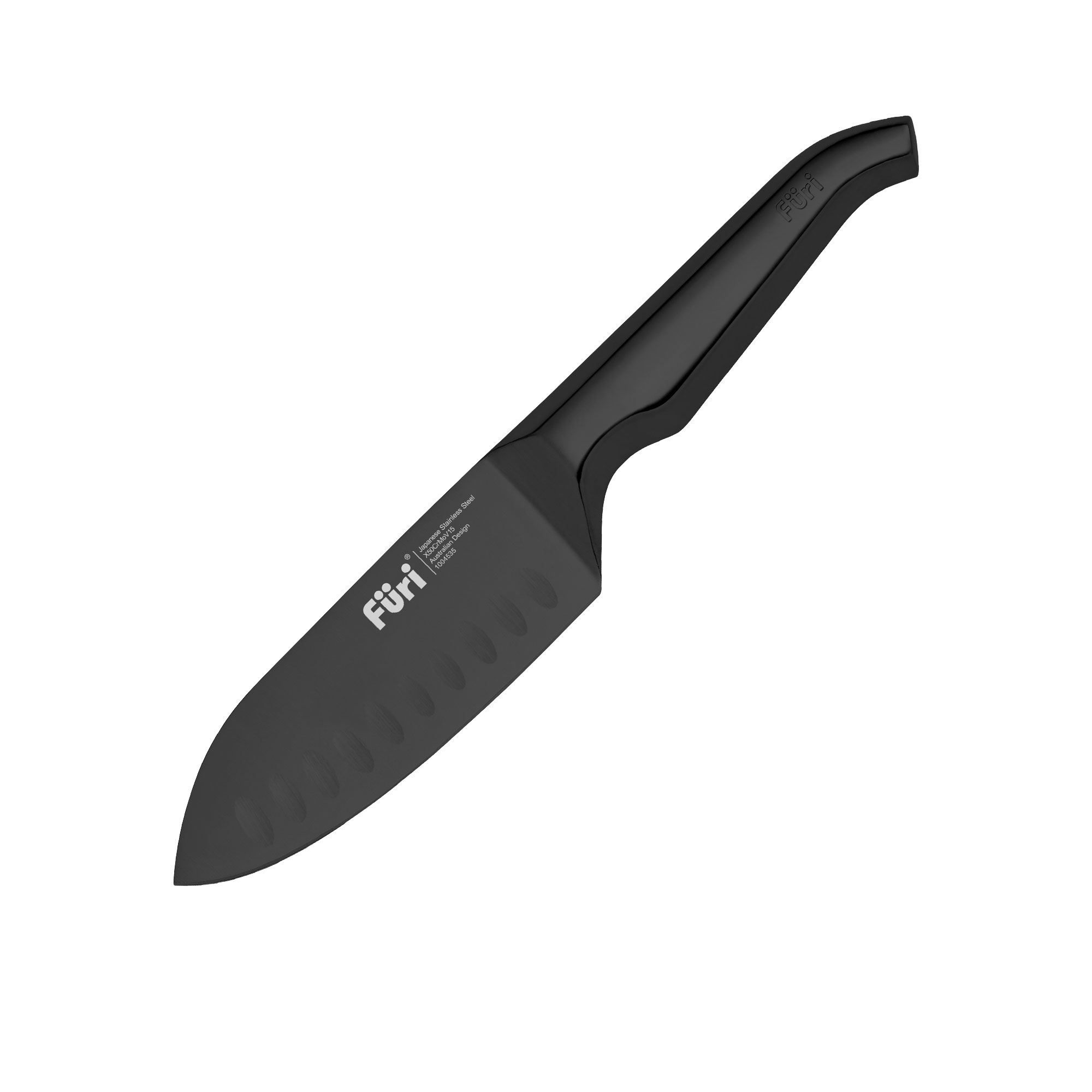 Furi Pro East Meets West Santoku Knife 13cm Jet Black Image 1