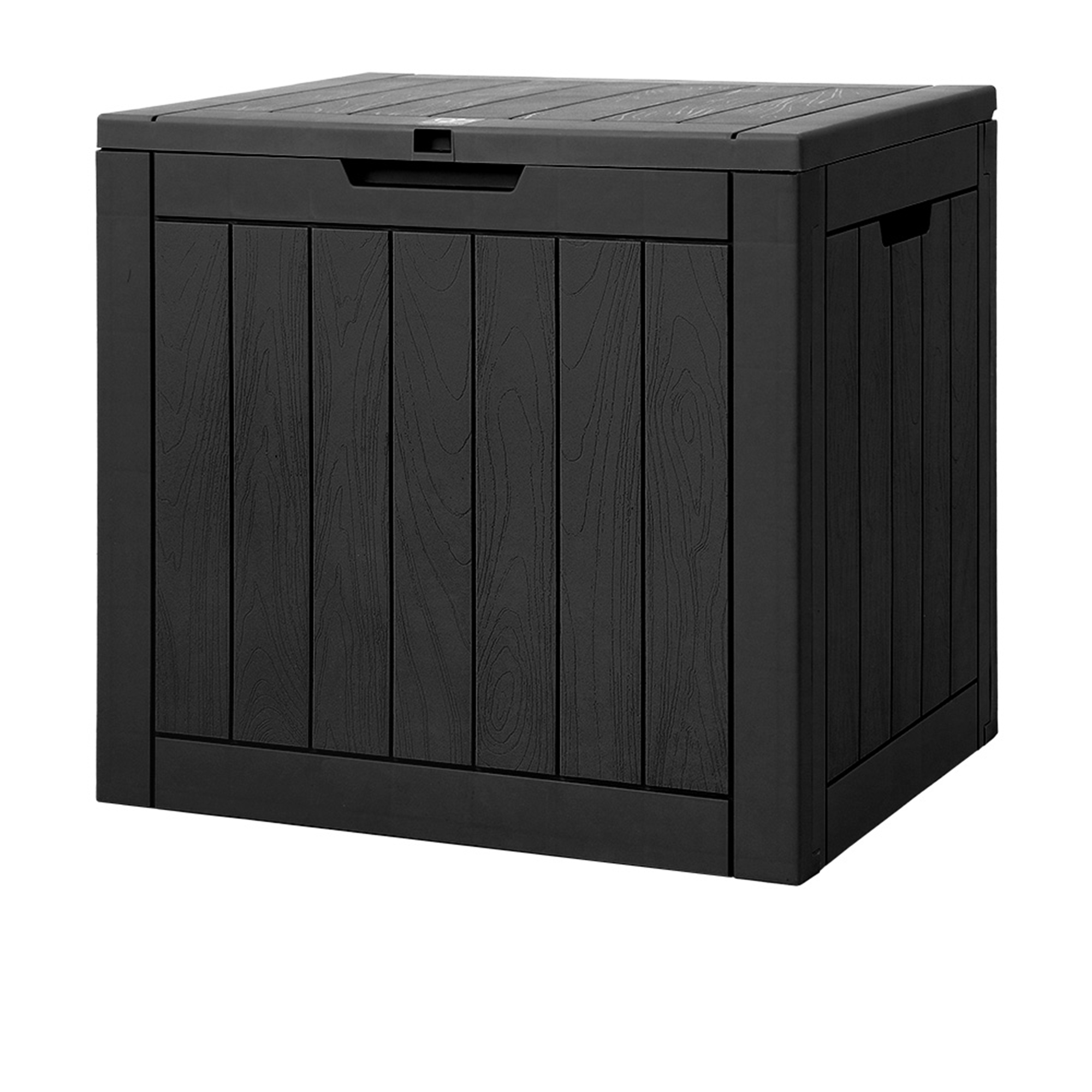 Gardeon Outdoor Storage Box 118L Black Image 1