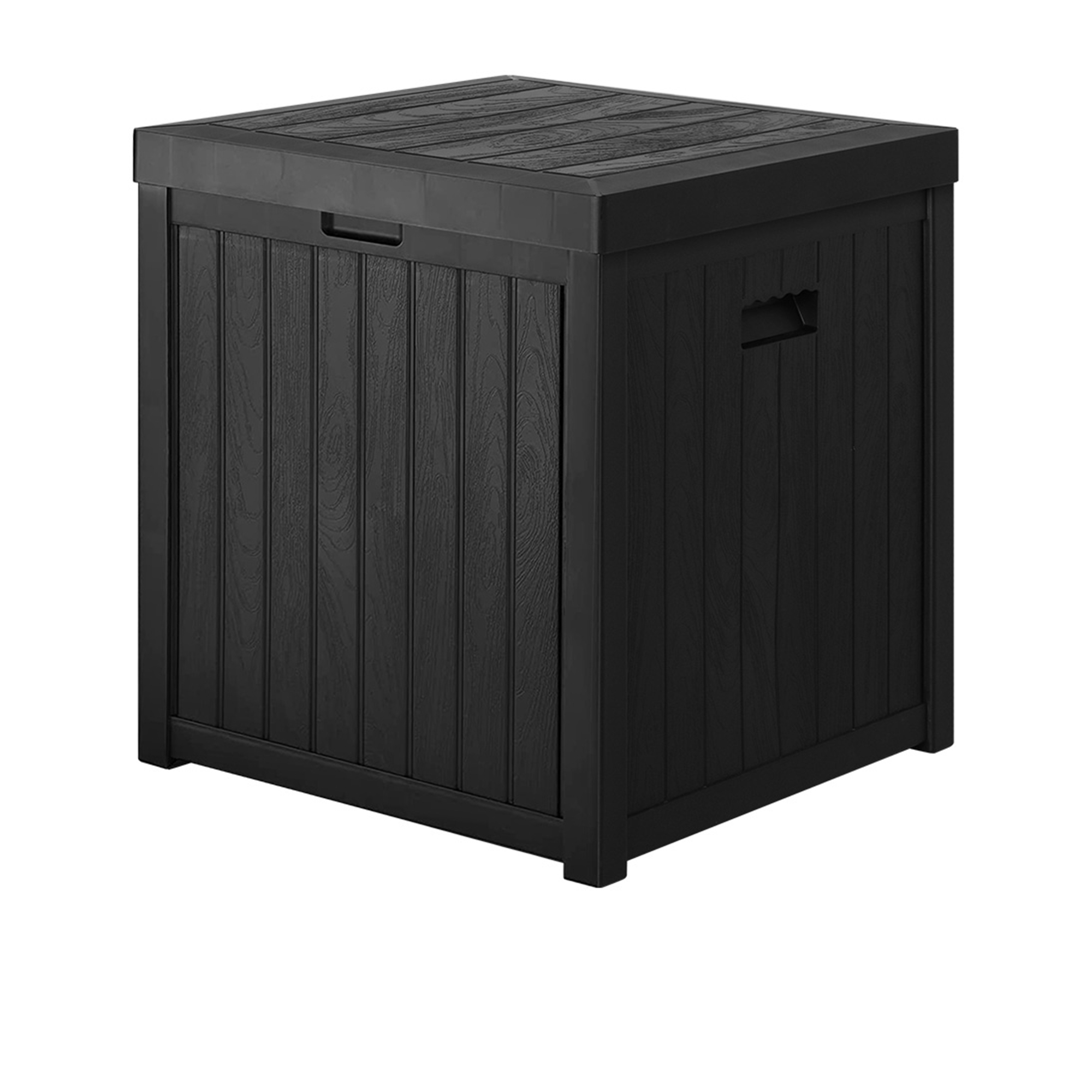 Gardeon Outdoor Storage Box 195L Black Image 1