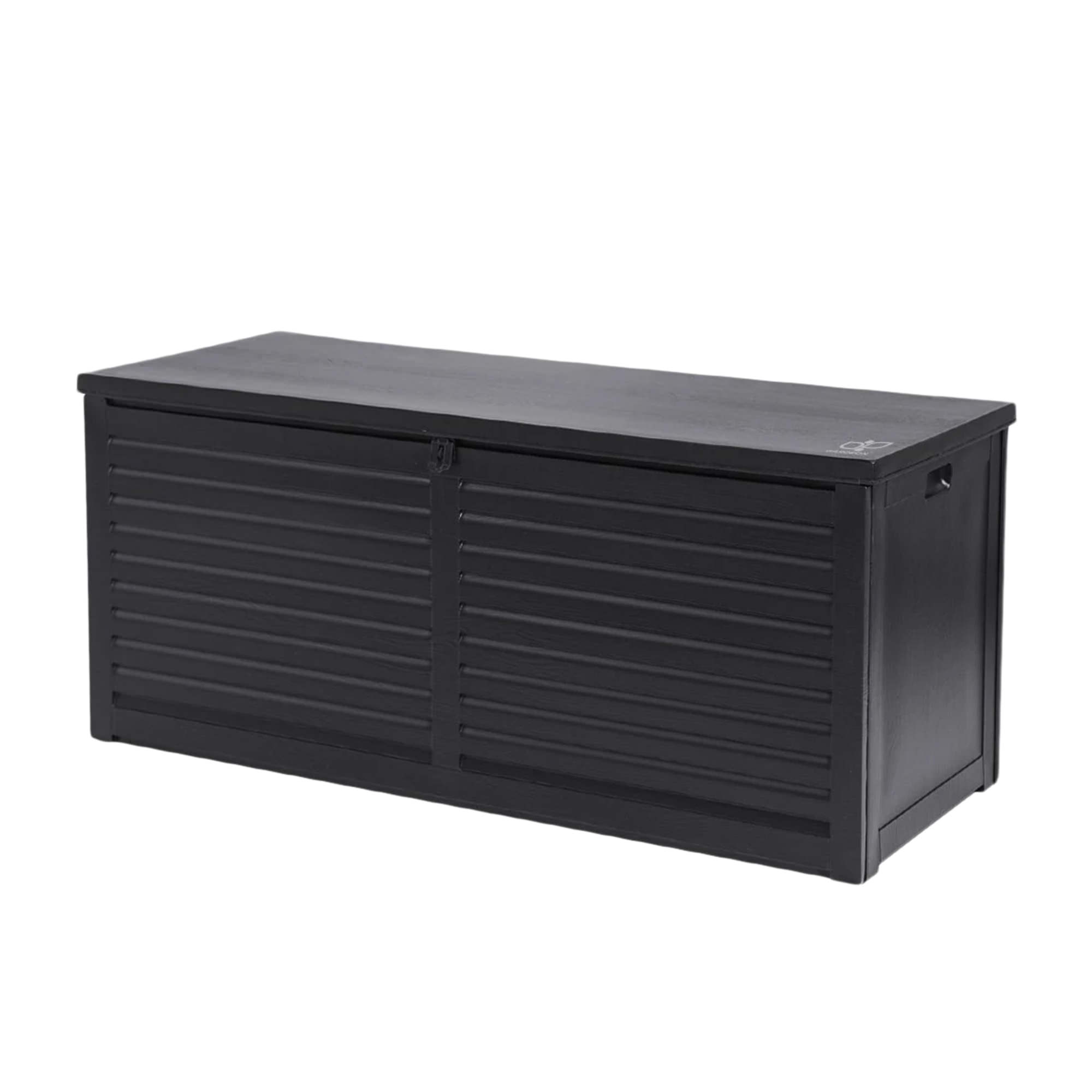 Gardeon Outdoor Storage Box 490L Black Image 1