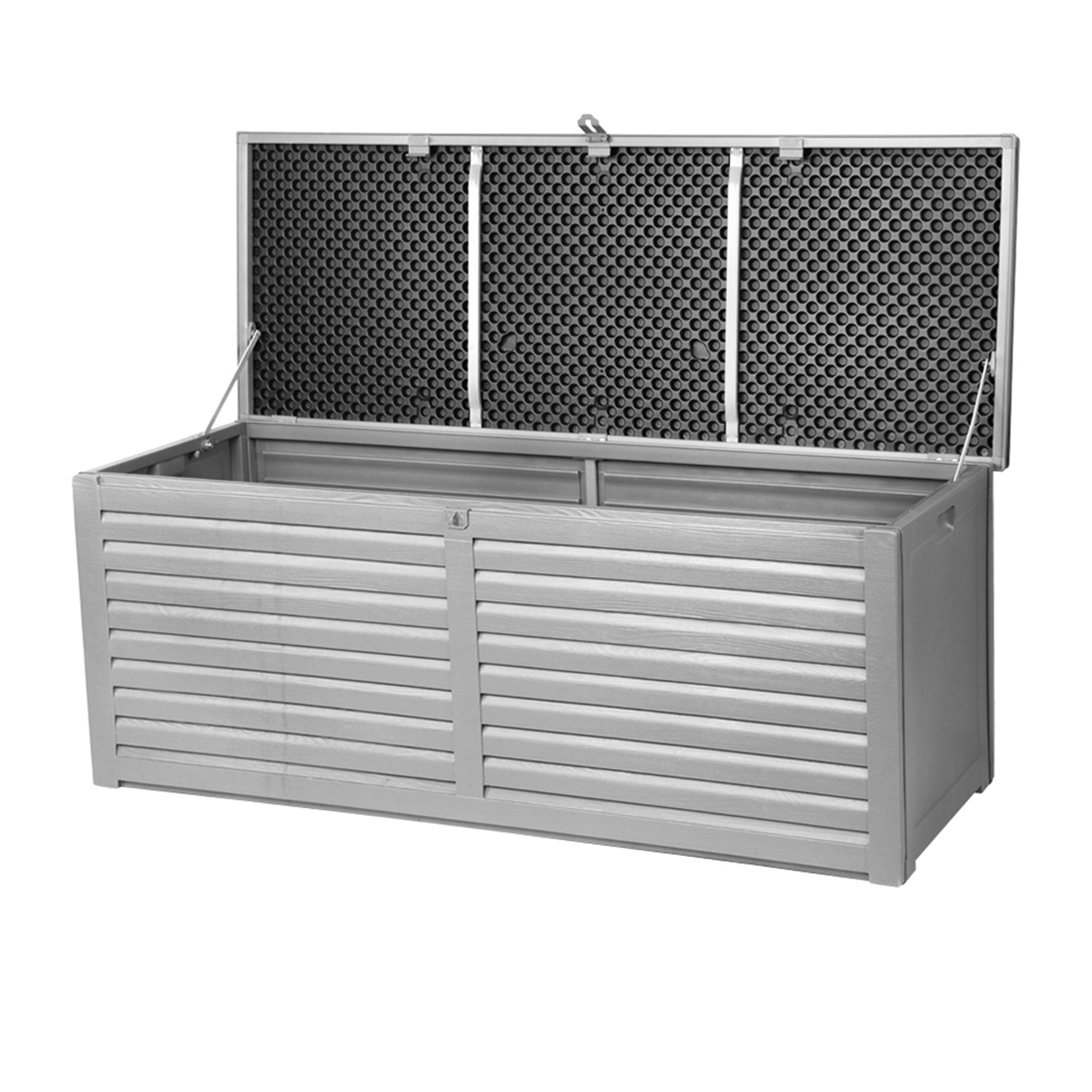 Gardeon Outdoor Storage Box 390L Dark Grey Image 1