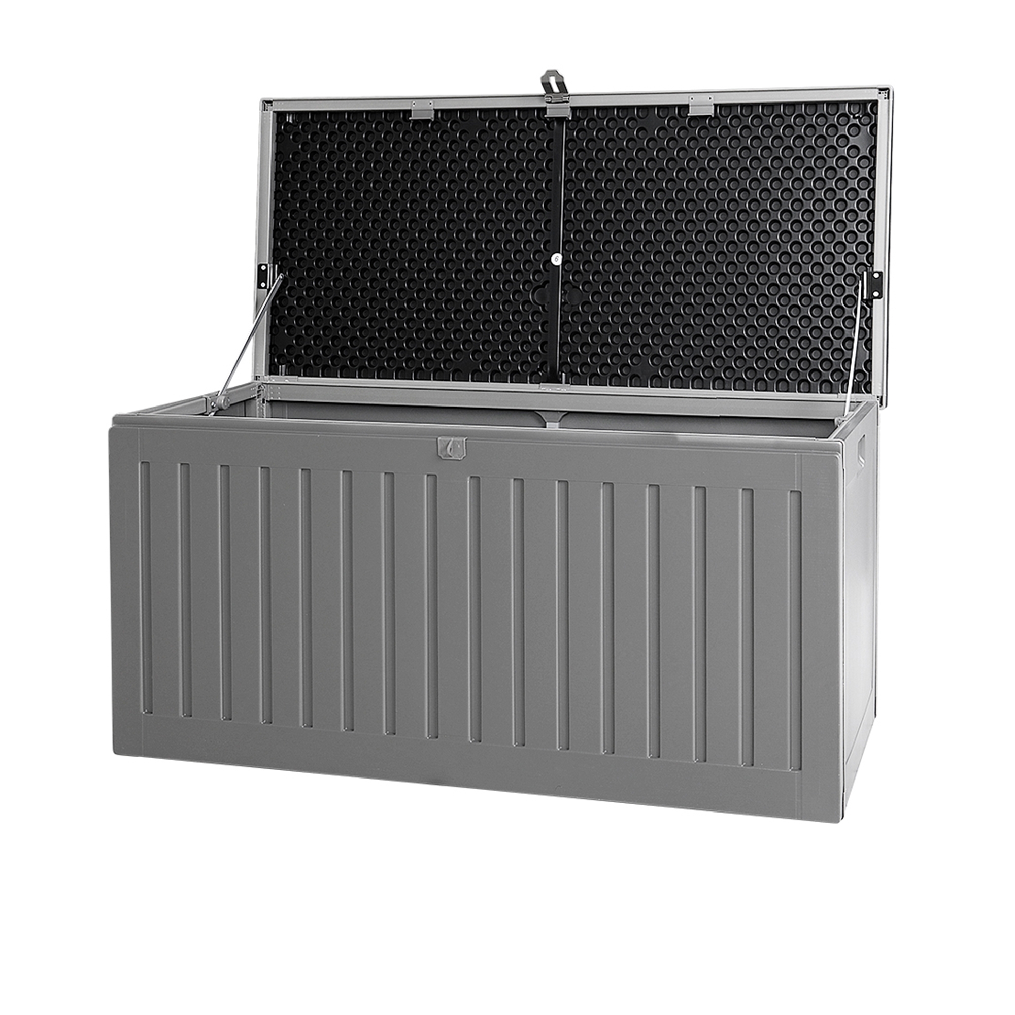 Gardeon Outdoor Storage Box 270L Dark Grey Image 1