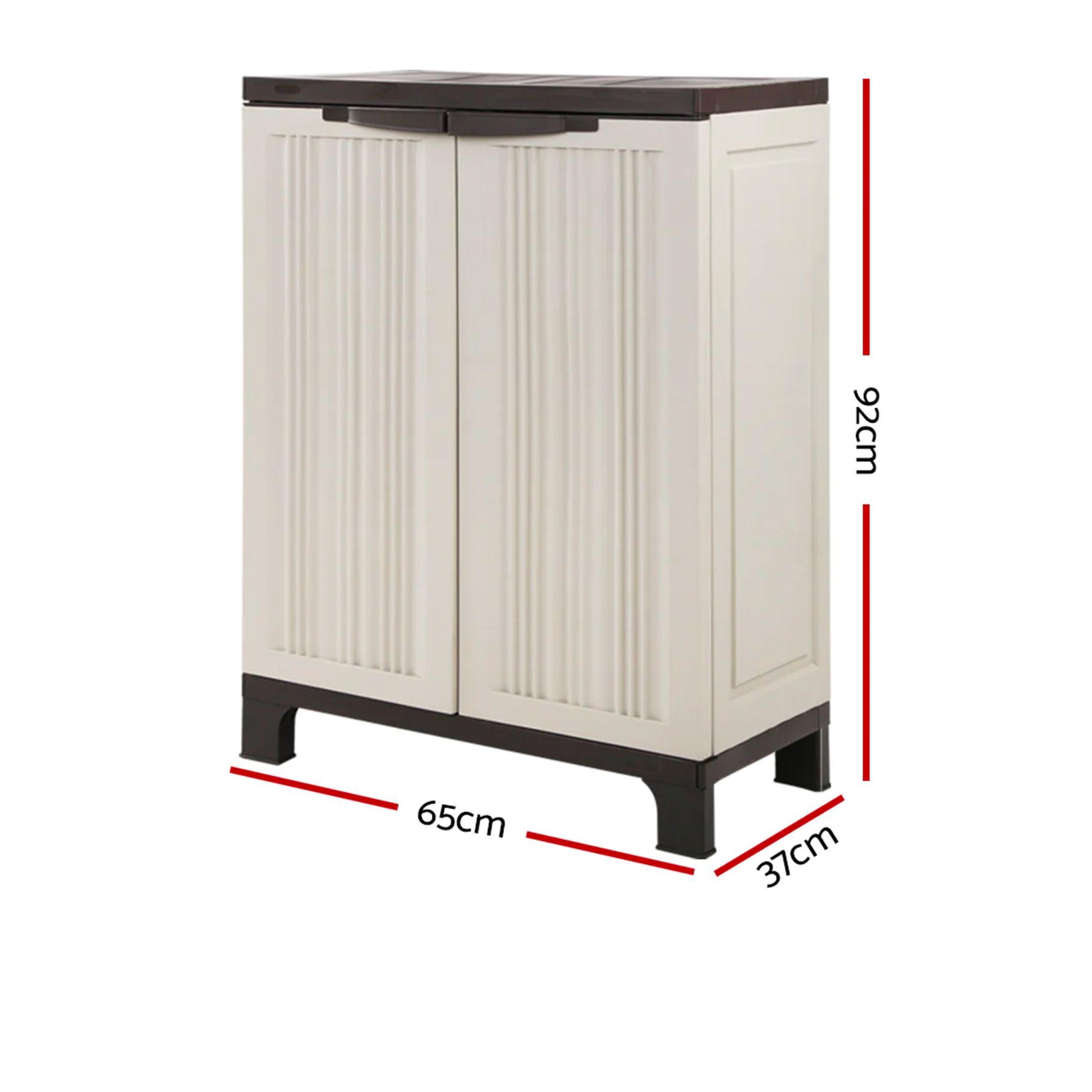 Gardeon Outdoor Storage Cabinet 92cm Image 4