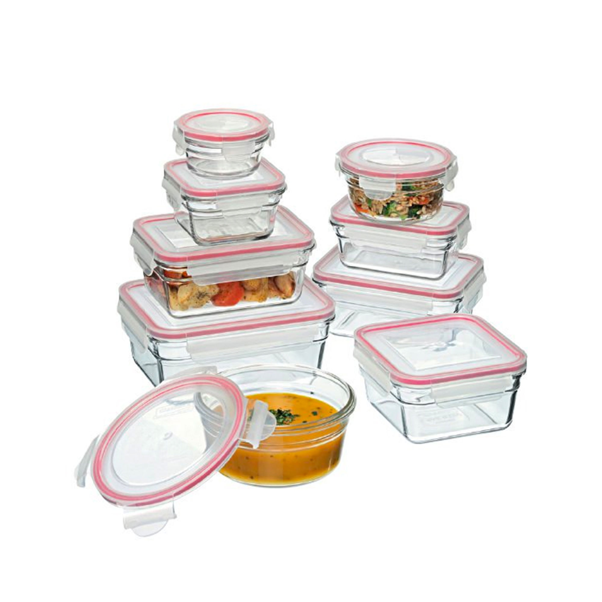 Glasslock Oven Safe Container Set 9pc Image 2