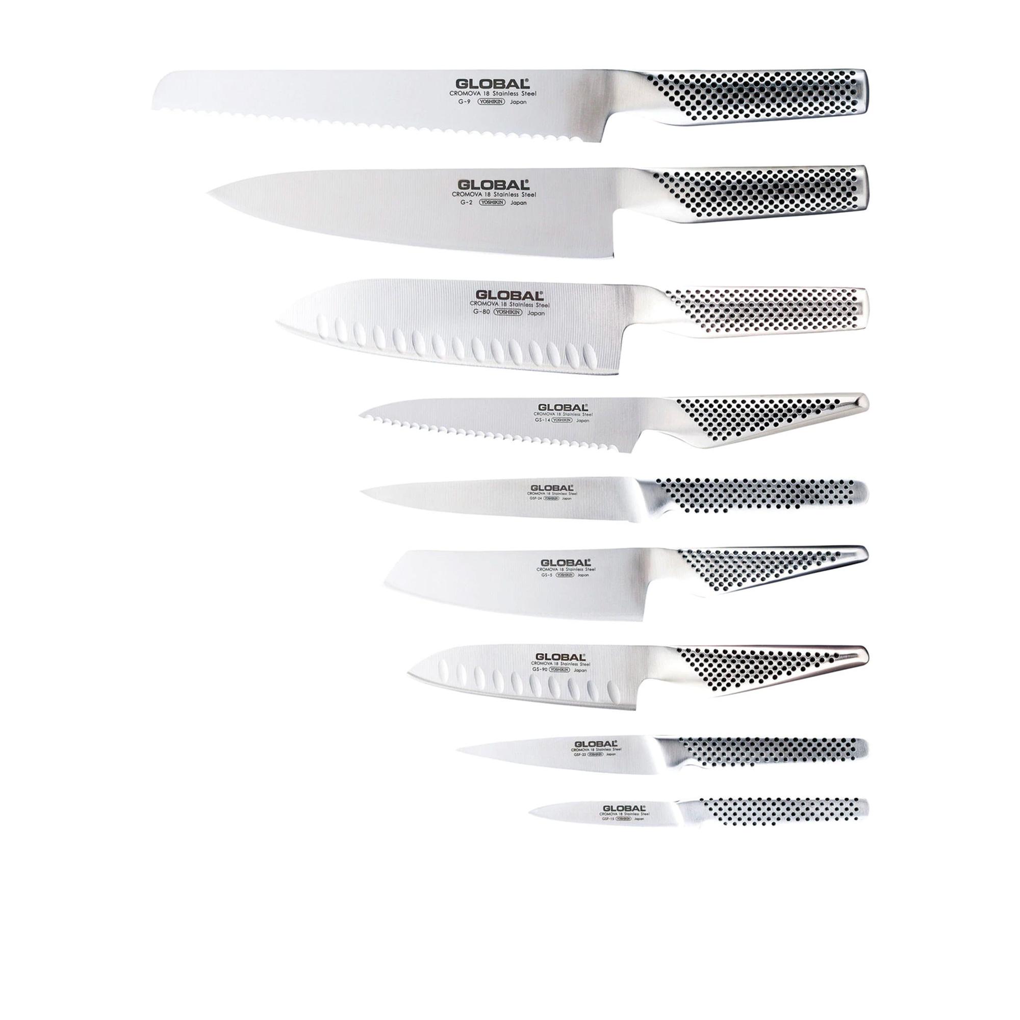 Global Ikasu X 10pc Knife Block Set Image 3