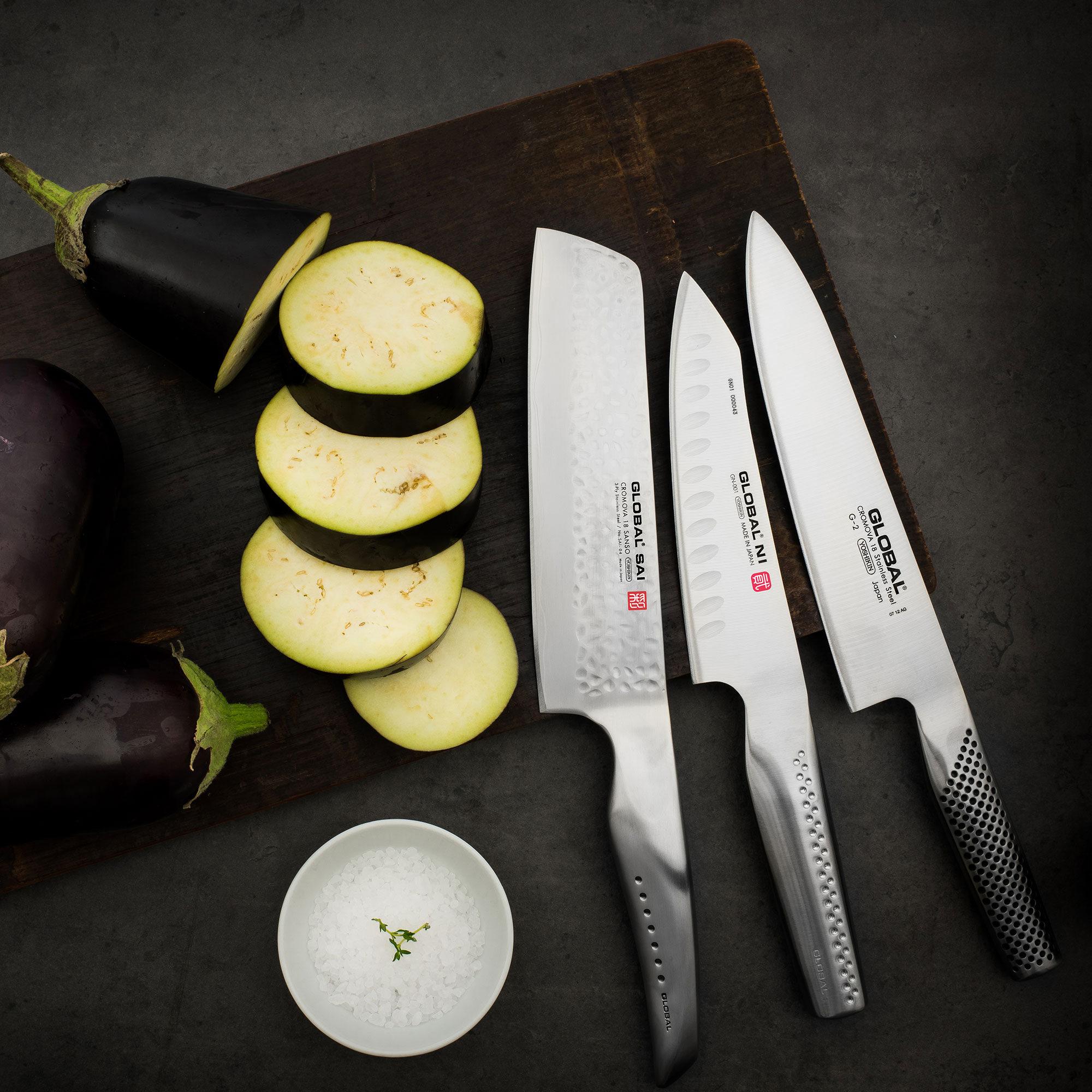 Global Sai Vegetable Knife 19cm Image 5