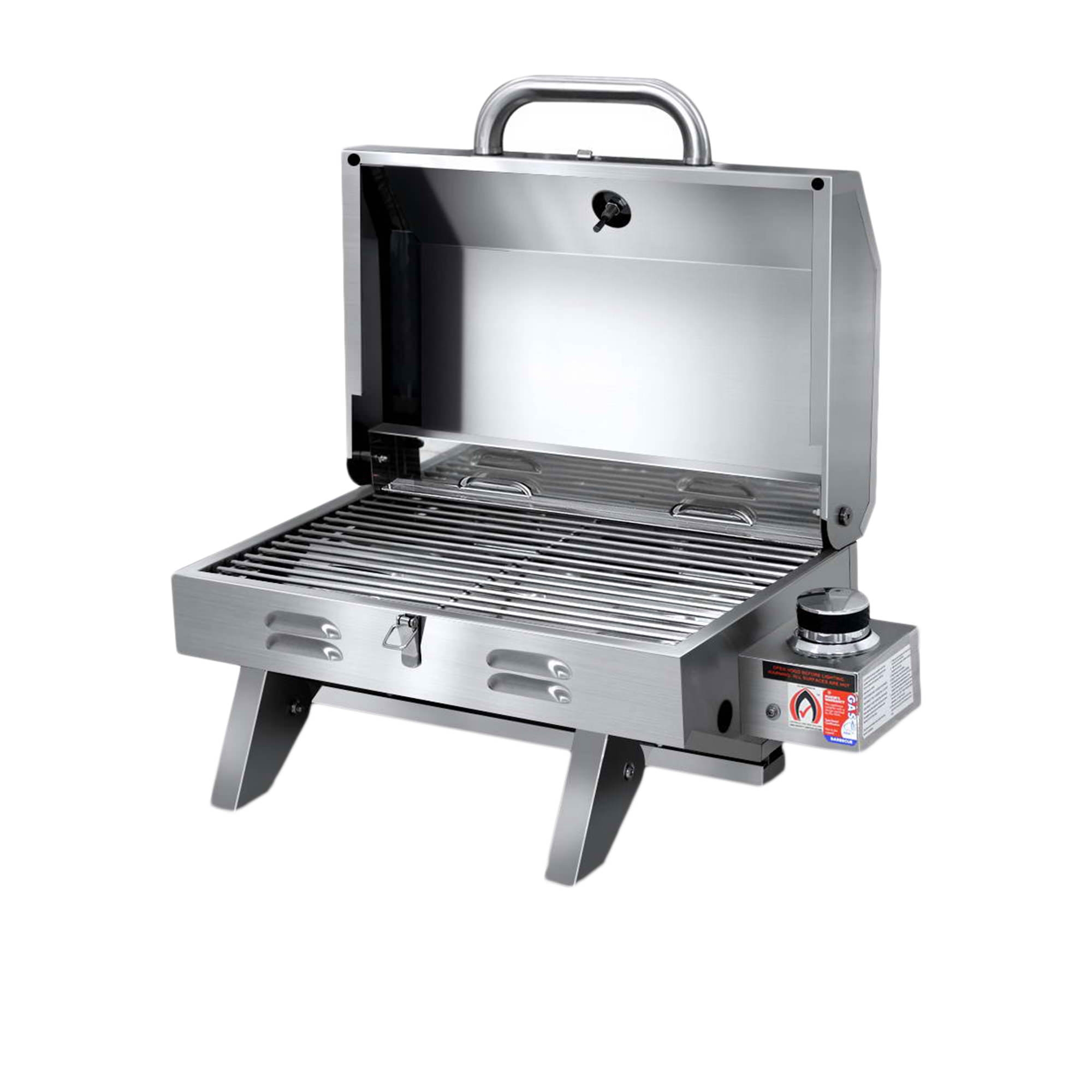 Grillz Gas Camping BBQ 60cm Image 1