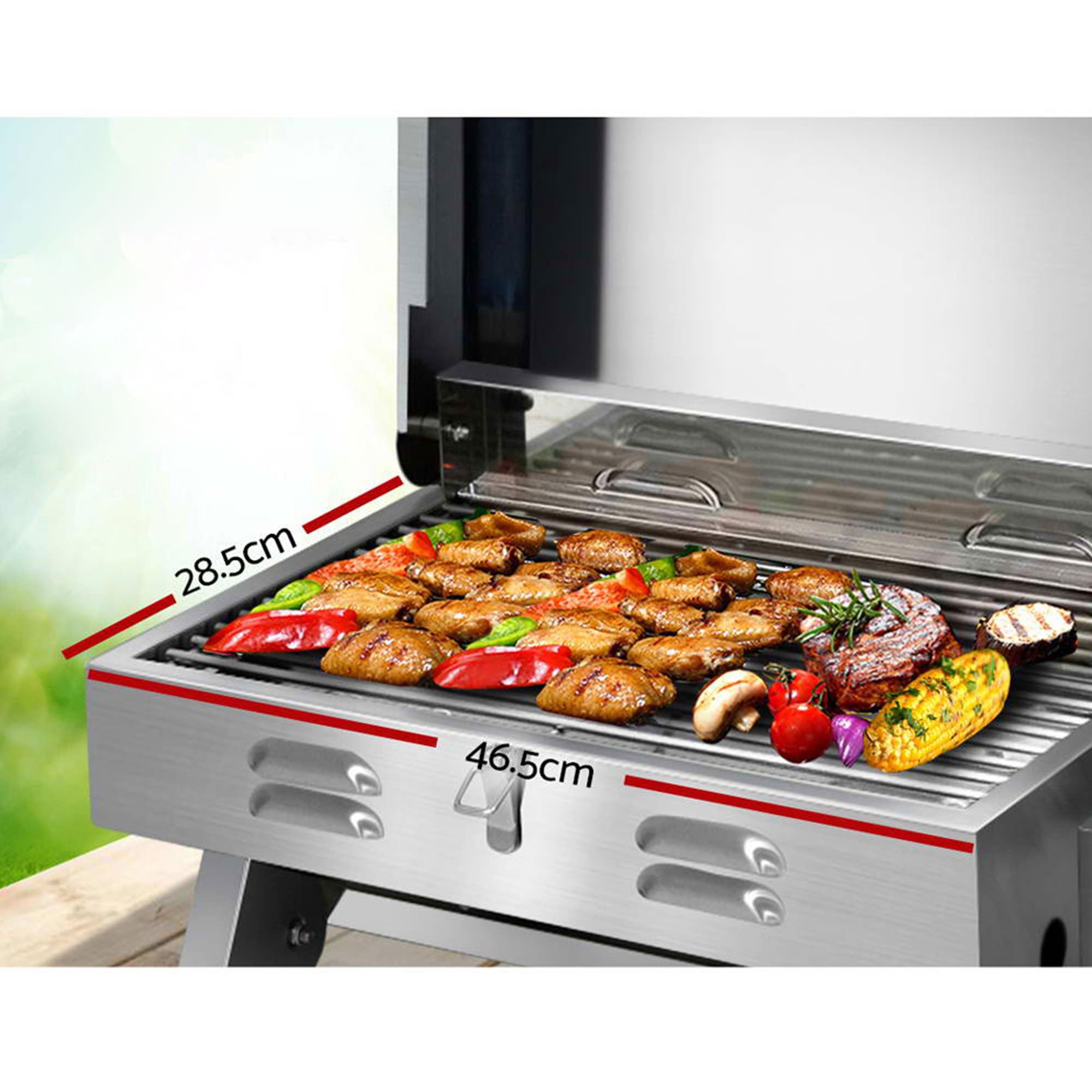 Grillz Gas Camping BBQ 60cm Image 4