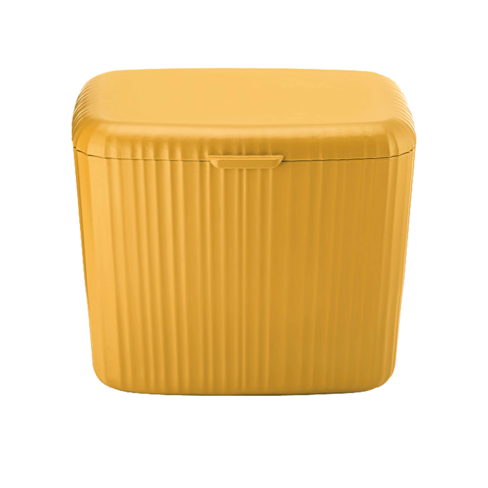 Guzzini Eco-Kitchen Bio Wasty Food Waste Caddy 3.7L Mustard Yellow Image 1