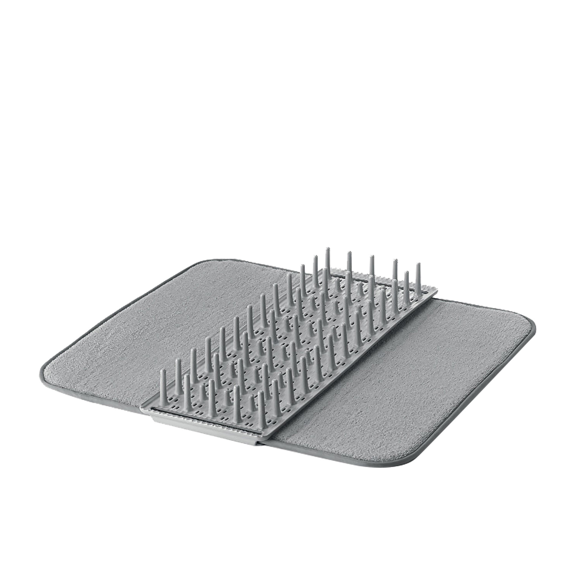 Guzzini Eco-Kitchen Dry & Safe Dish Drainer with Mat Grey Image 1