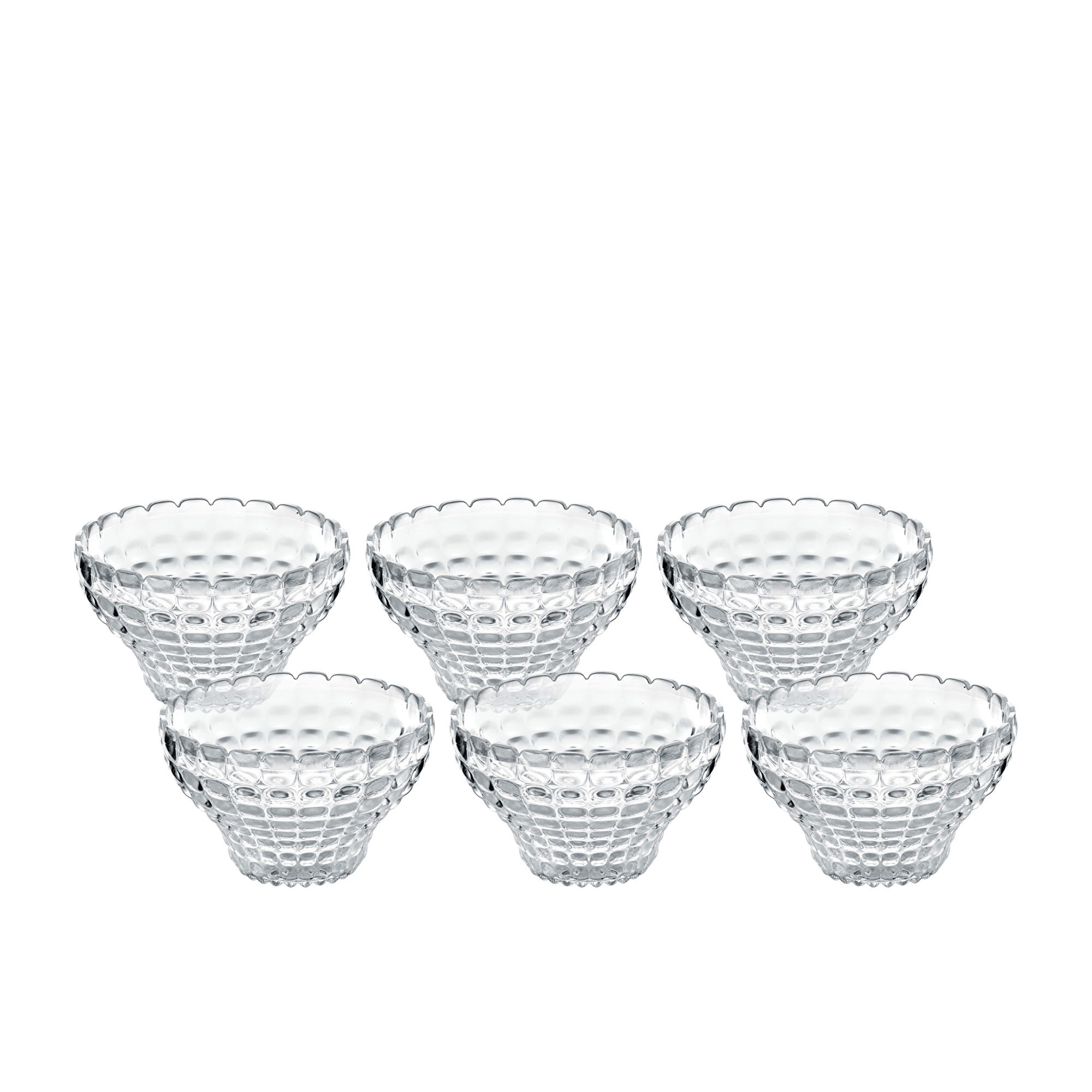 Guzzini Tiffany Serving Cup Set of 6 Clear Image 1