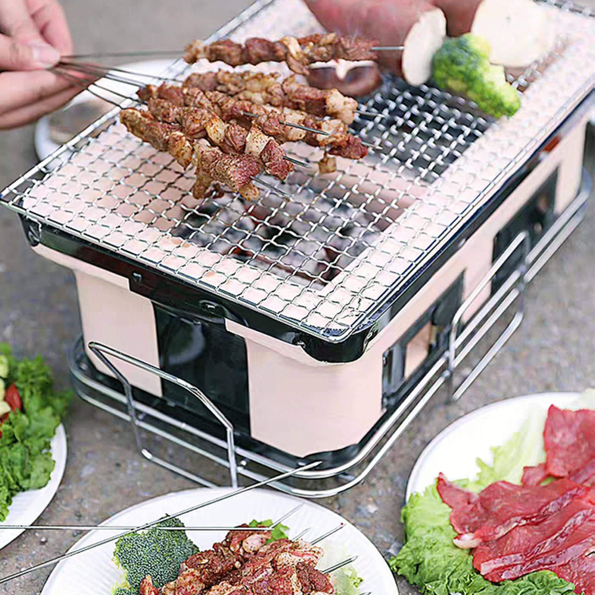 Healthy Choice Hibachi Tabletop Grill Image 4